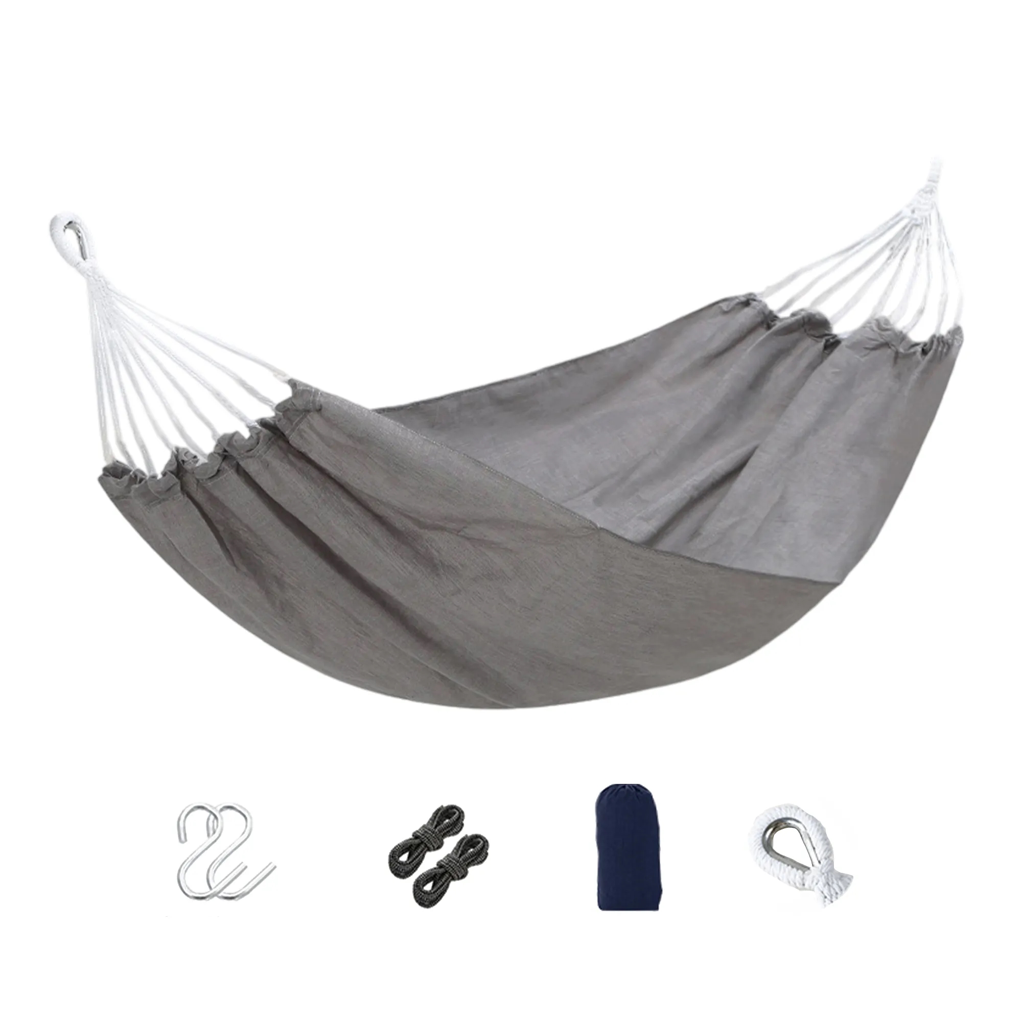 MOQ 50 Canvas Camping Hammock 6
