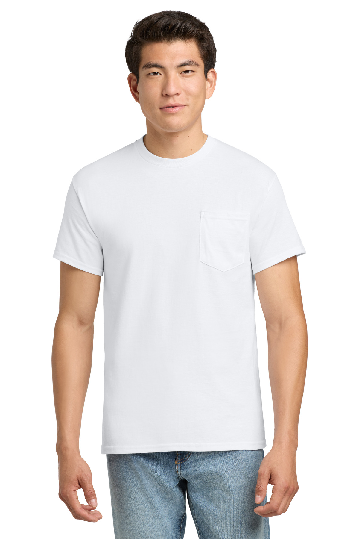 Gildan - Ultra Cotton 100% US Cotton T-Shirt with Pocket. 2300 50