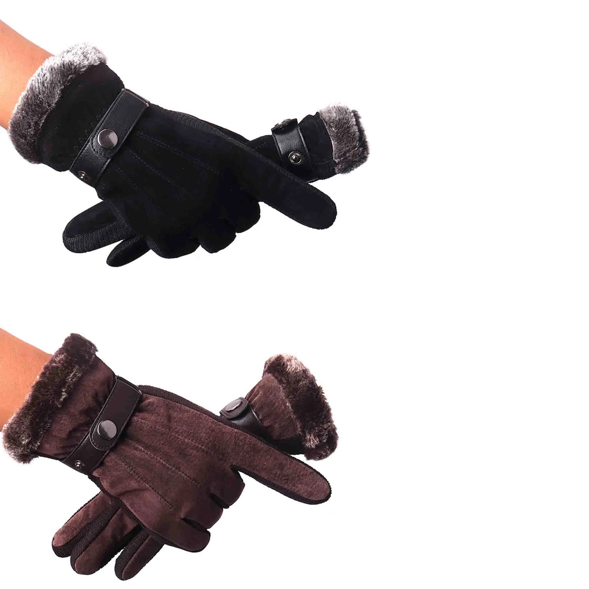 Winter Windproof Thermal Touch Screen Cycling Gloves 2