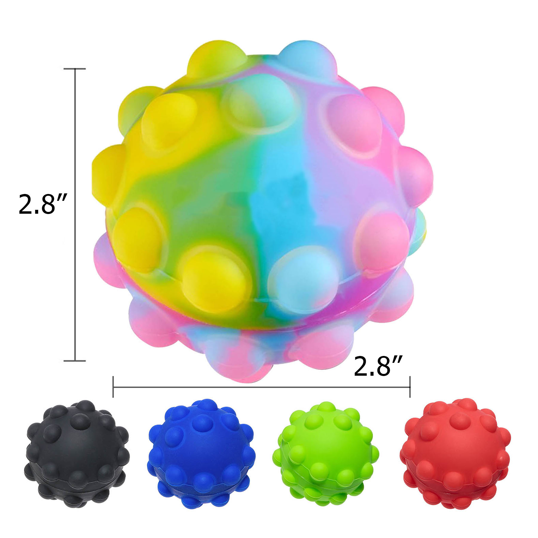 Popper Stress Relief Ball 1