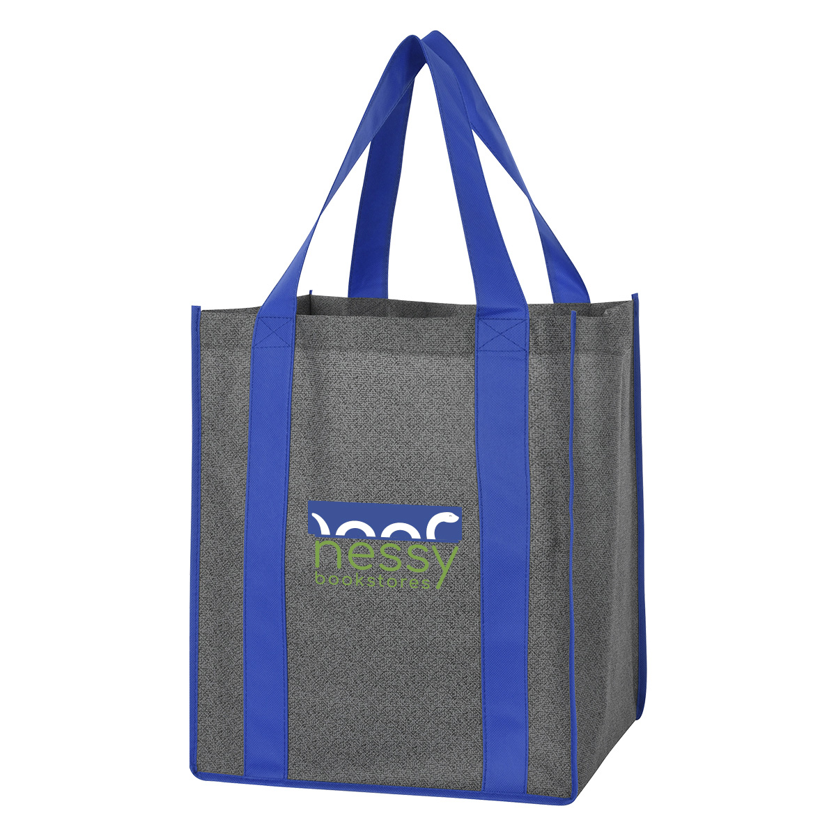 Heathered Non-Woven Shopper Tote Bag 4