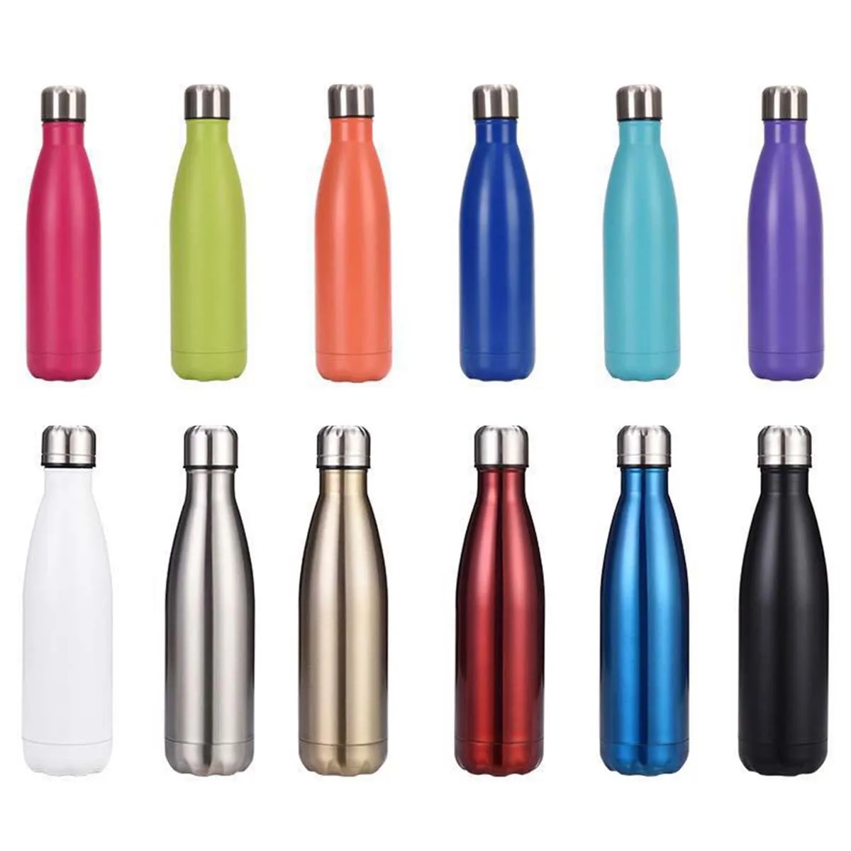 17 oz Stainless Steel Insulated Sports Water Bottle 2