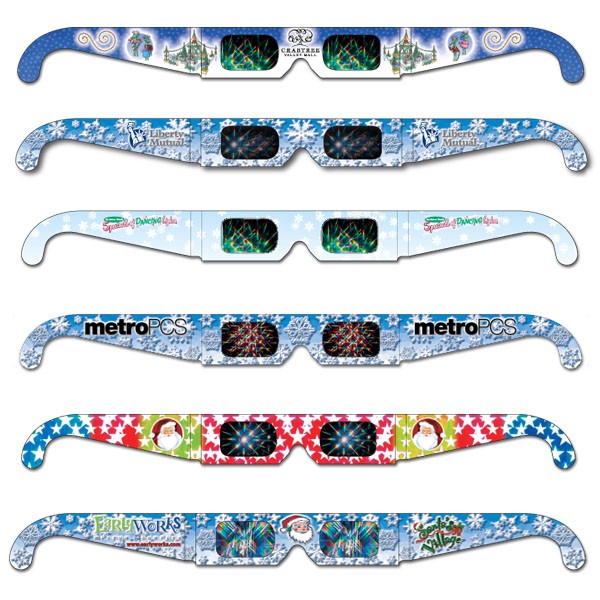 Santa's Magic Rainbow Glasses - Custom Imprint 1