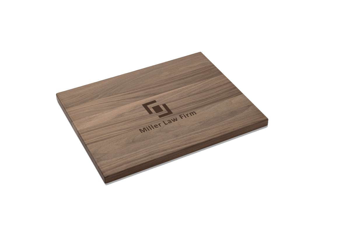Large Walnut Cutting Board 14"x11"x3/4" 2