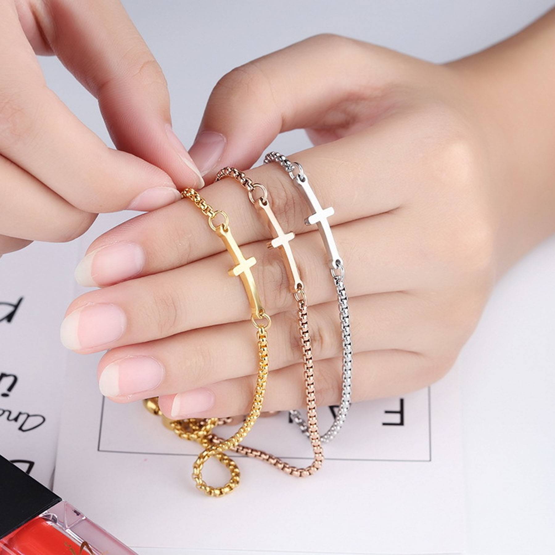 Cross Friendship Bracelet 7