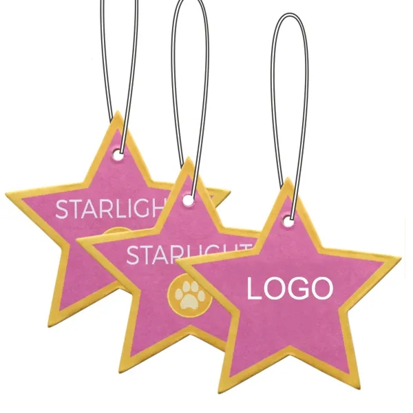 Star Shaped Paper Air Freshener 2