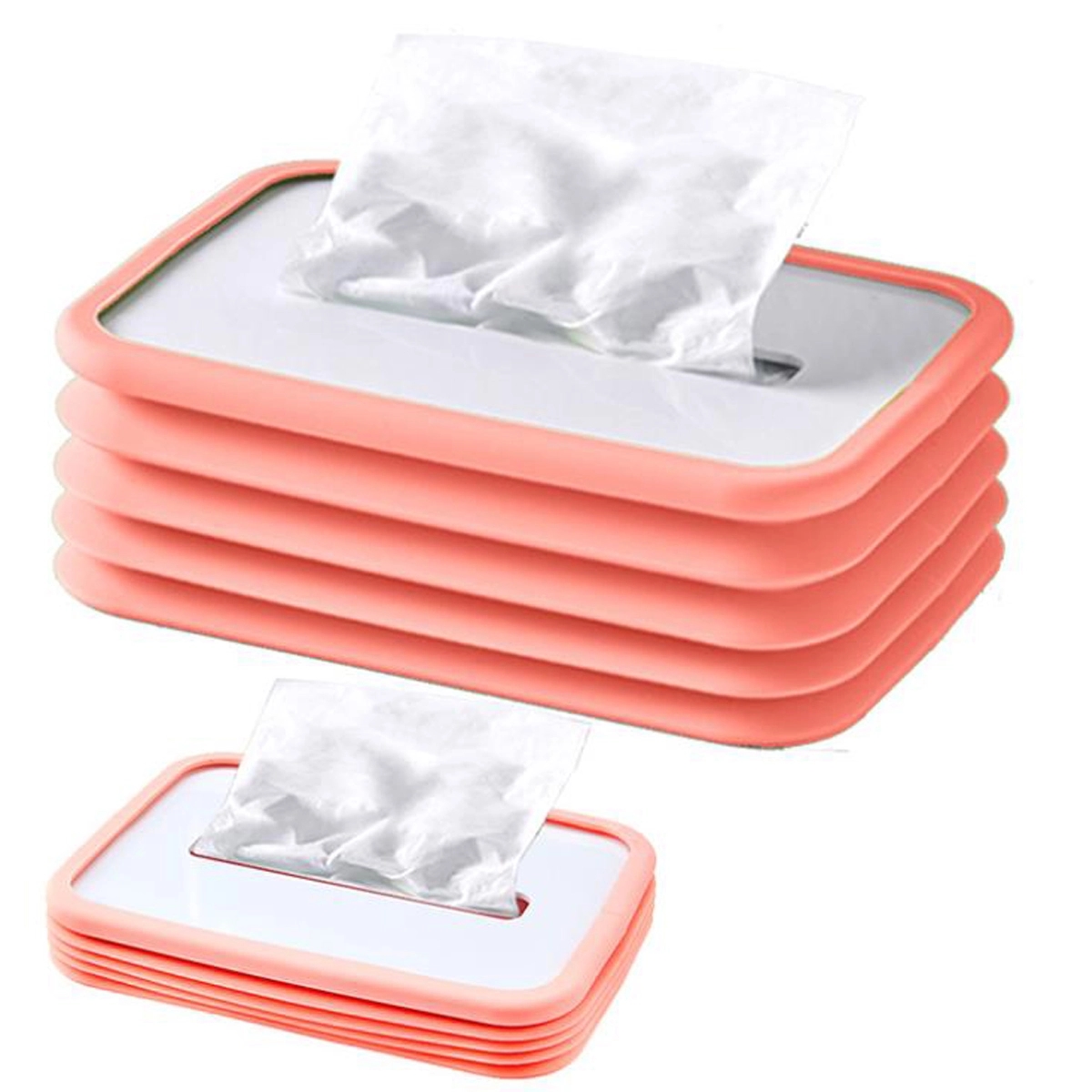 Silicone Protable Paper Box Tissue 2