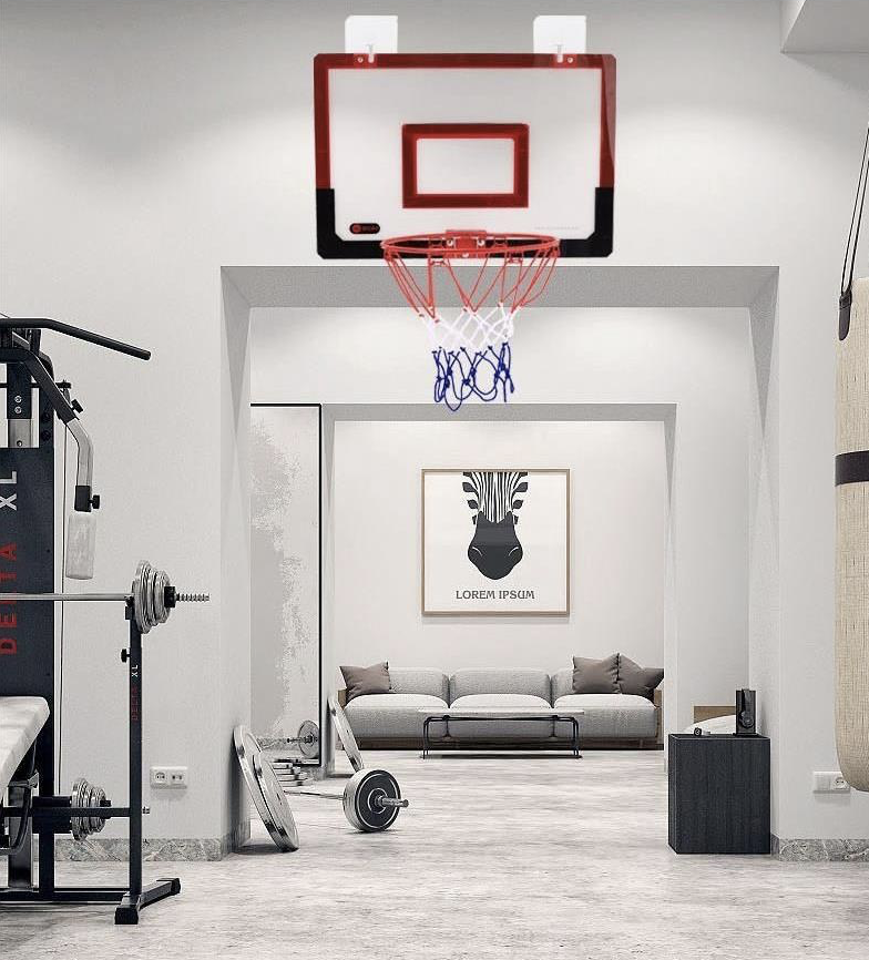 Folding basketball hoop 5