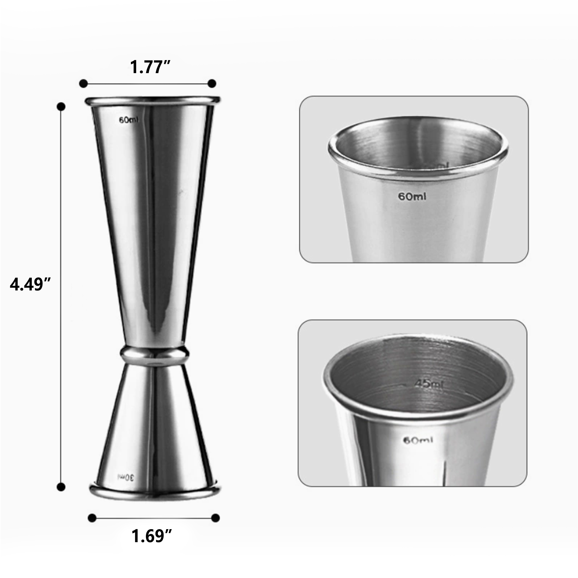 Double Jigger For Home Bar 2