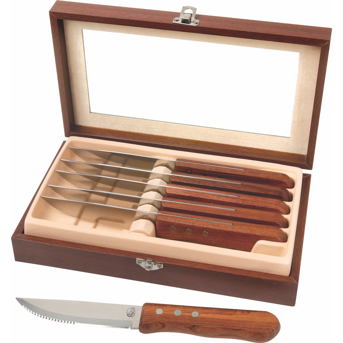 Niagara Cutlery™ Rosewood 6-Piece Steak Knife Set 1