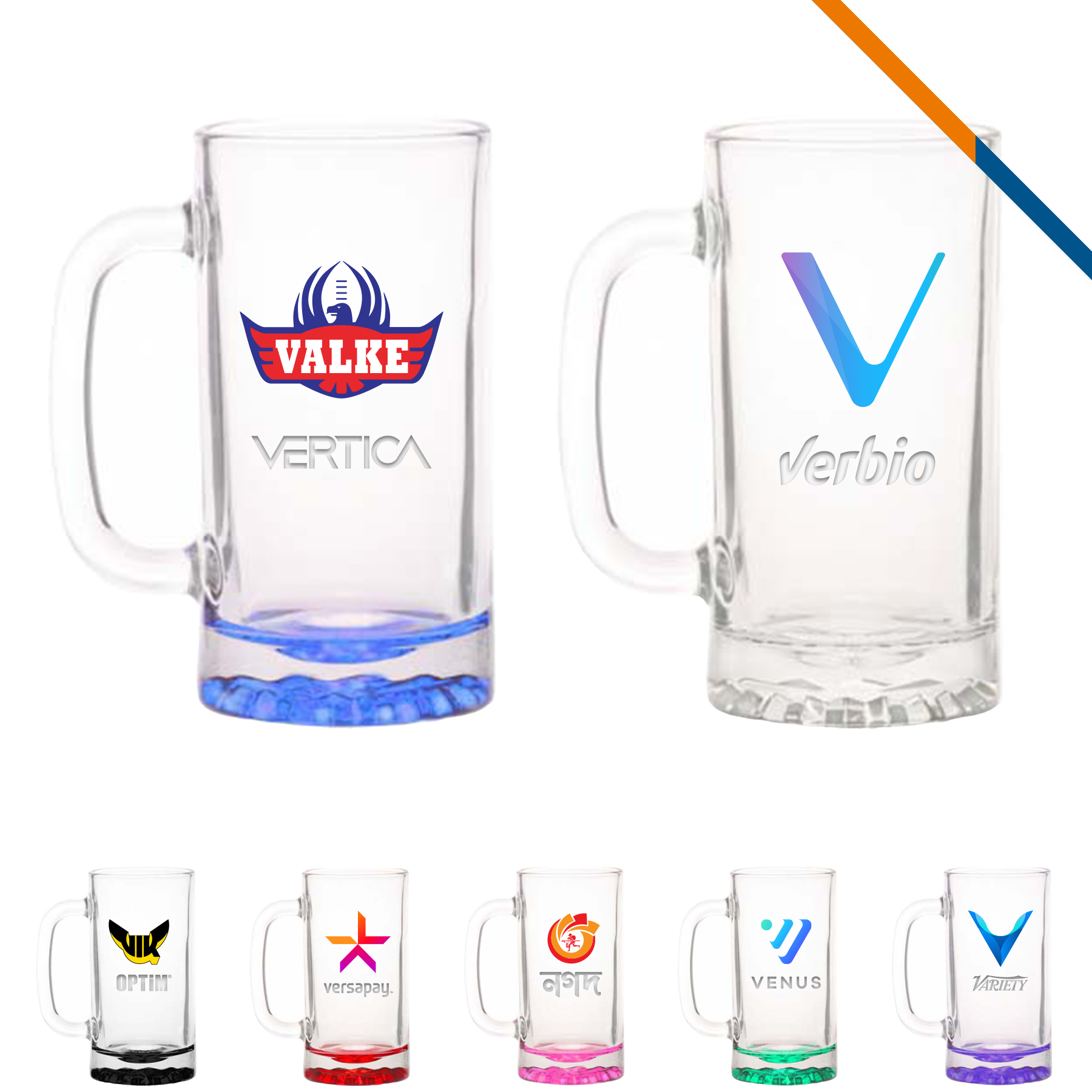 Libbey Endom Beer Mugs - 16 OZ. 4