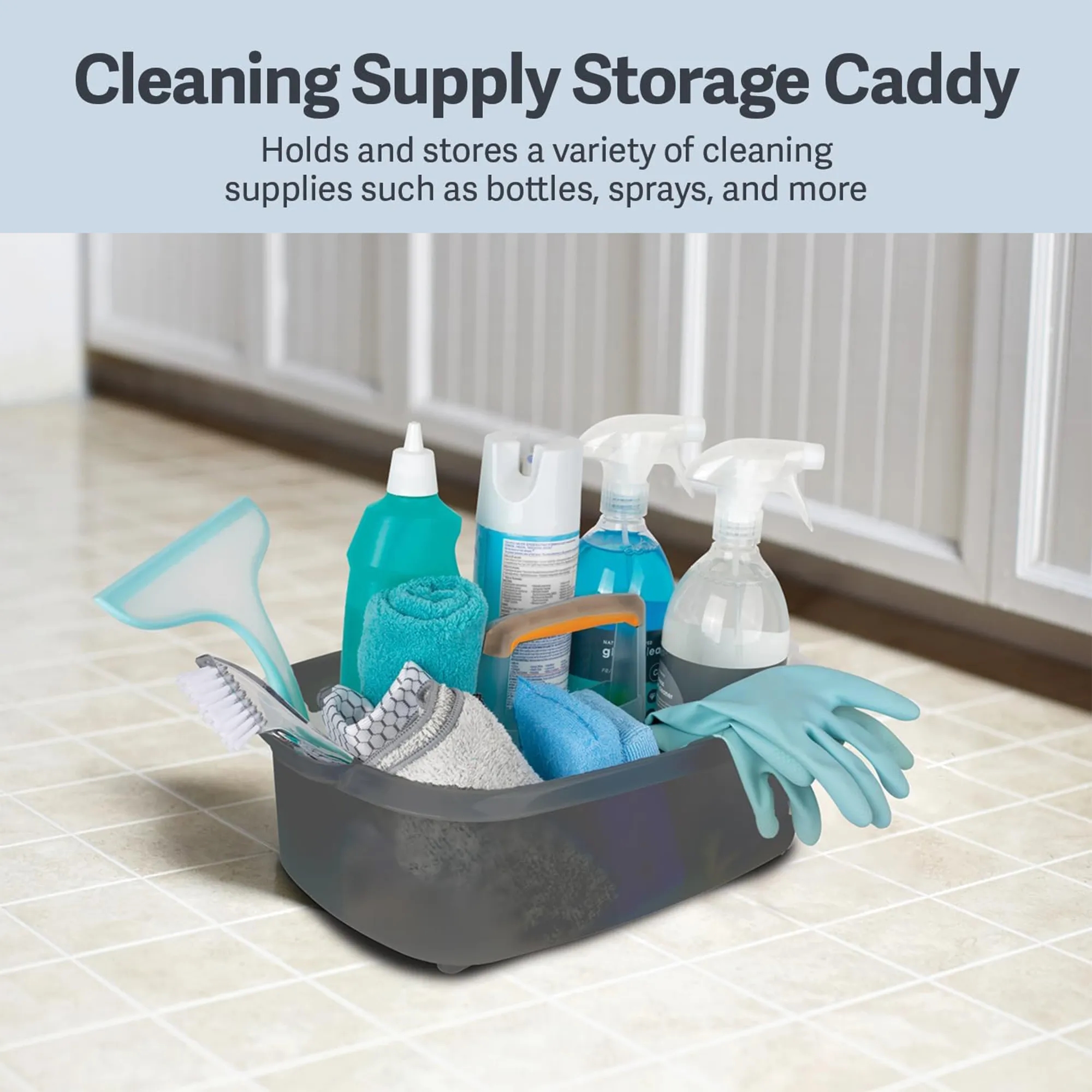 Multipurpose Plastic Storage Basket With Handle 6