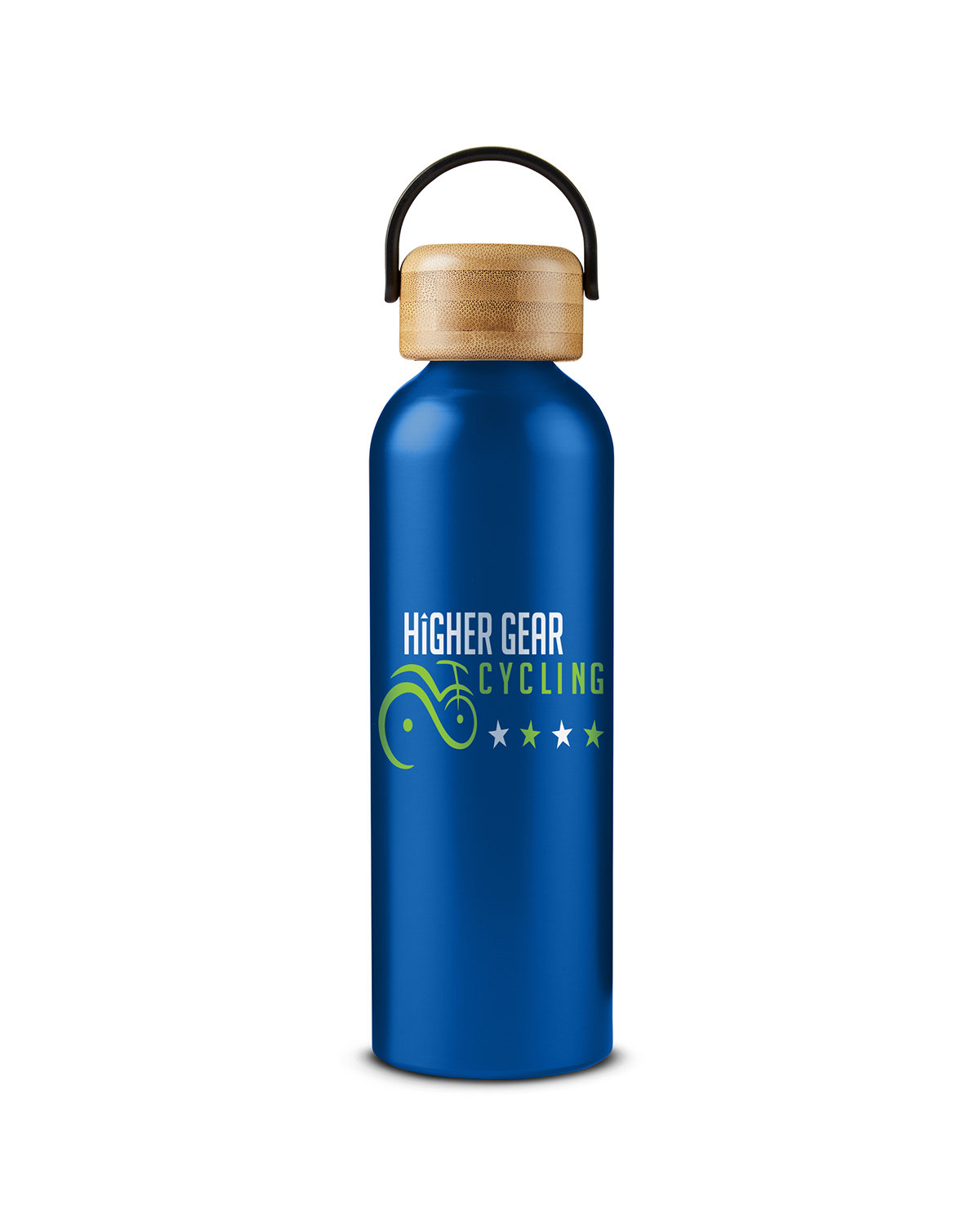 24 oz Vigor Aluminum Bottle With Bamboo Lid 3