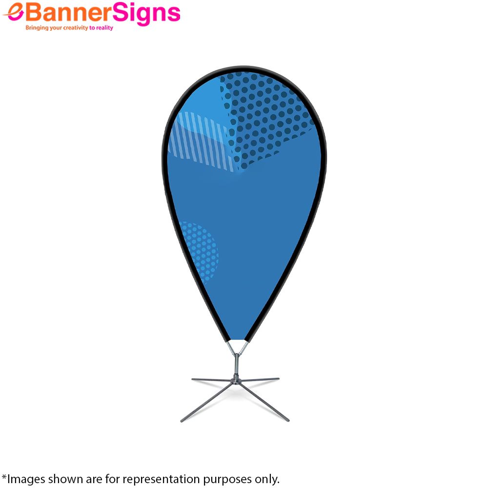 Pinpoint Flag with Cross Base 5