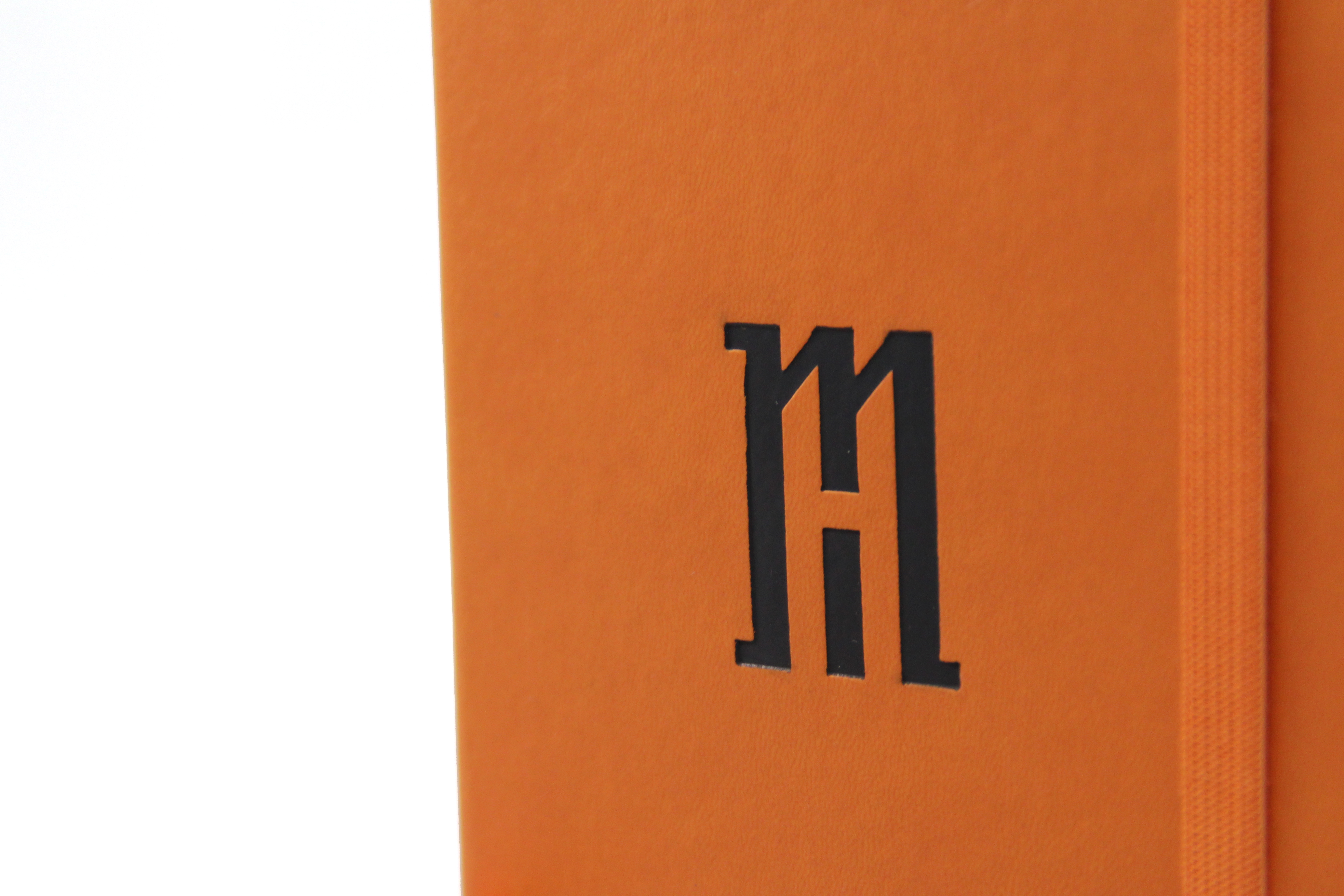 Pavia Orange Soft Cover Journal 8.5" x 5.5" 4