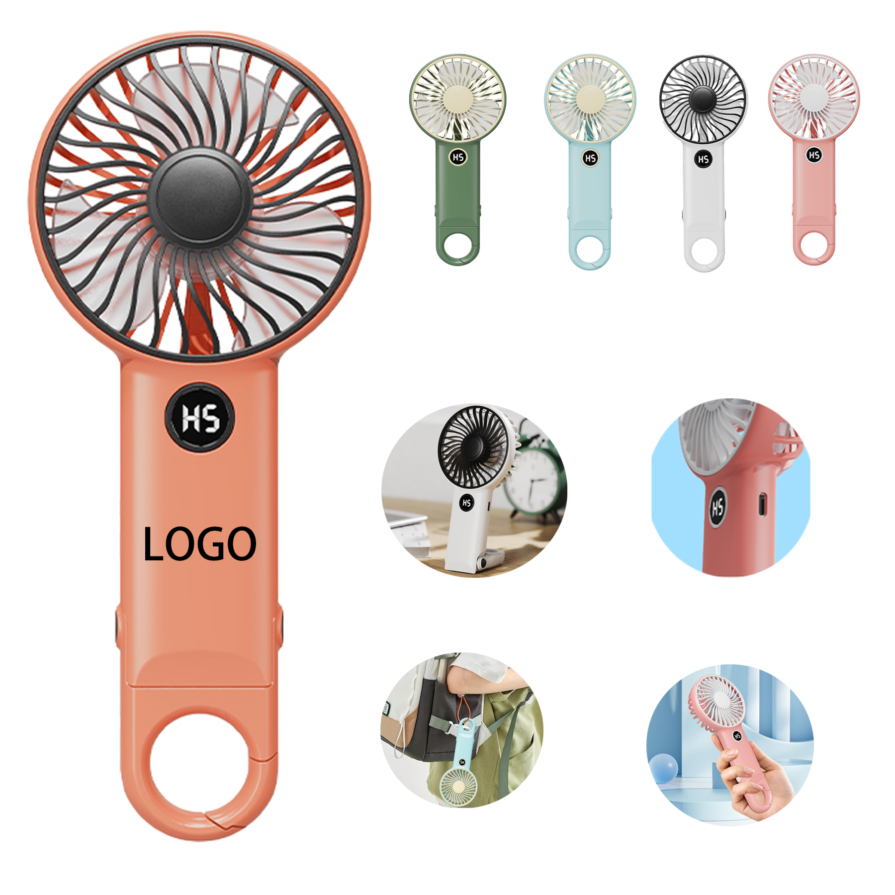 New Handheld Portable Charging Outdoor Usb Fan 7
