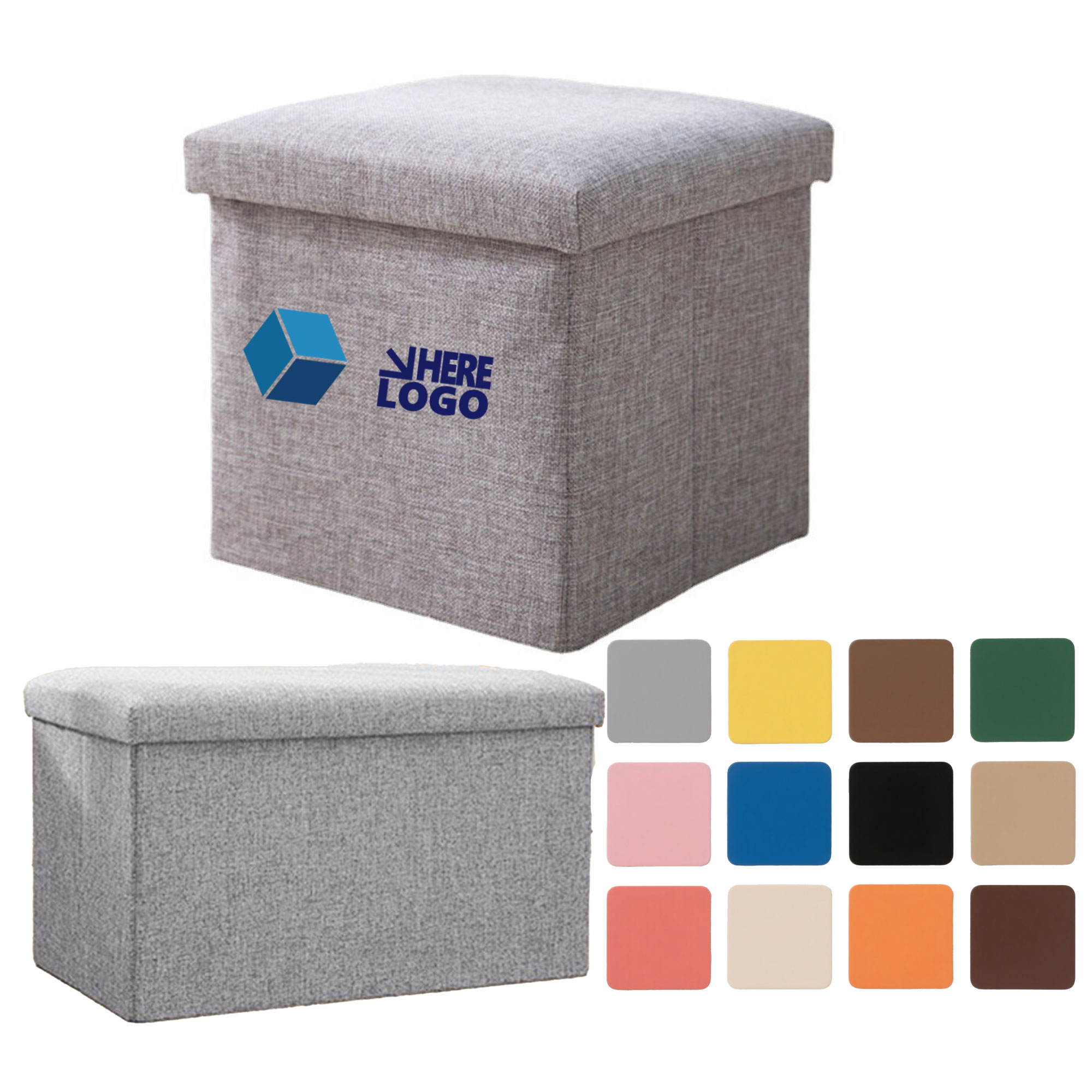 Multi function Cloth Storage Stool 3