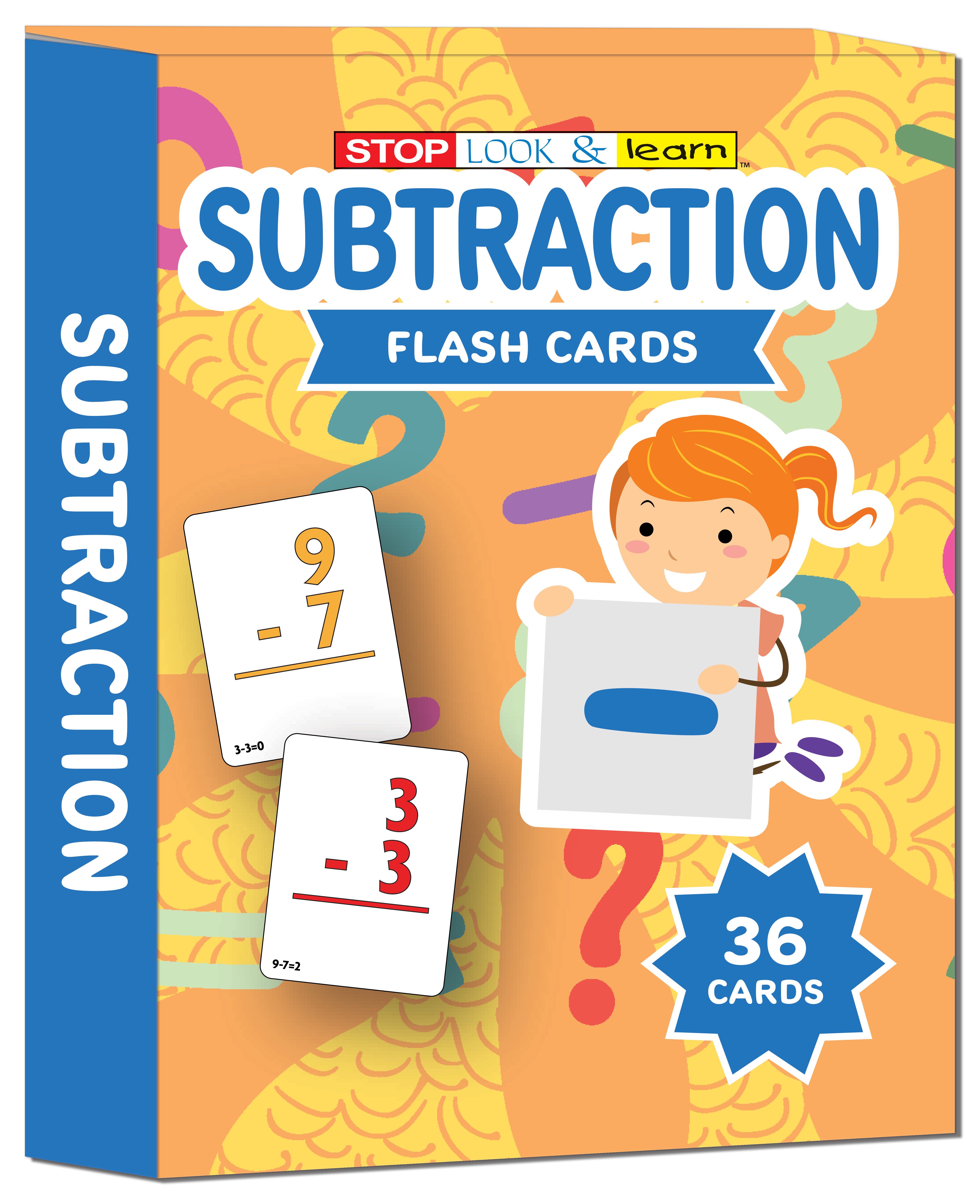 FLASH CARDS - Subtraction 2