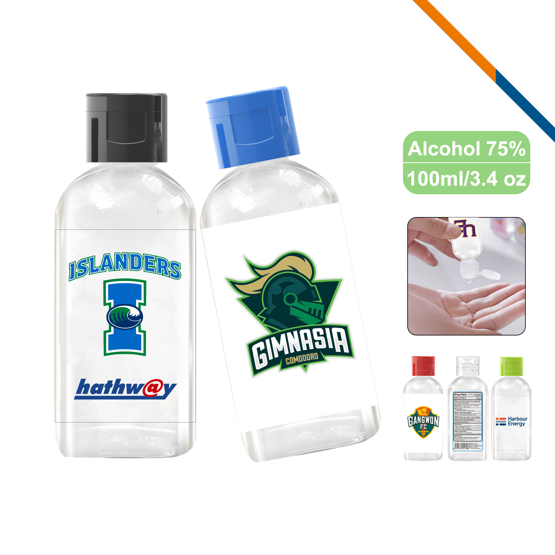 3.4OZ Gel Hand Sanitizer 1