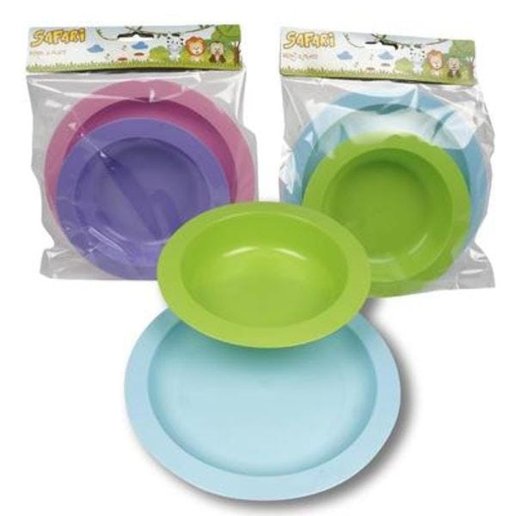 Baby Plate & Bowl Sets - 2 Pack 2