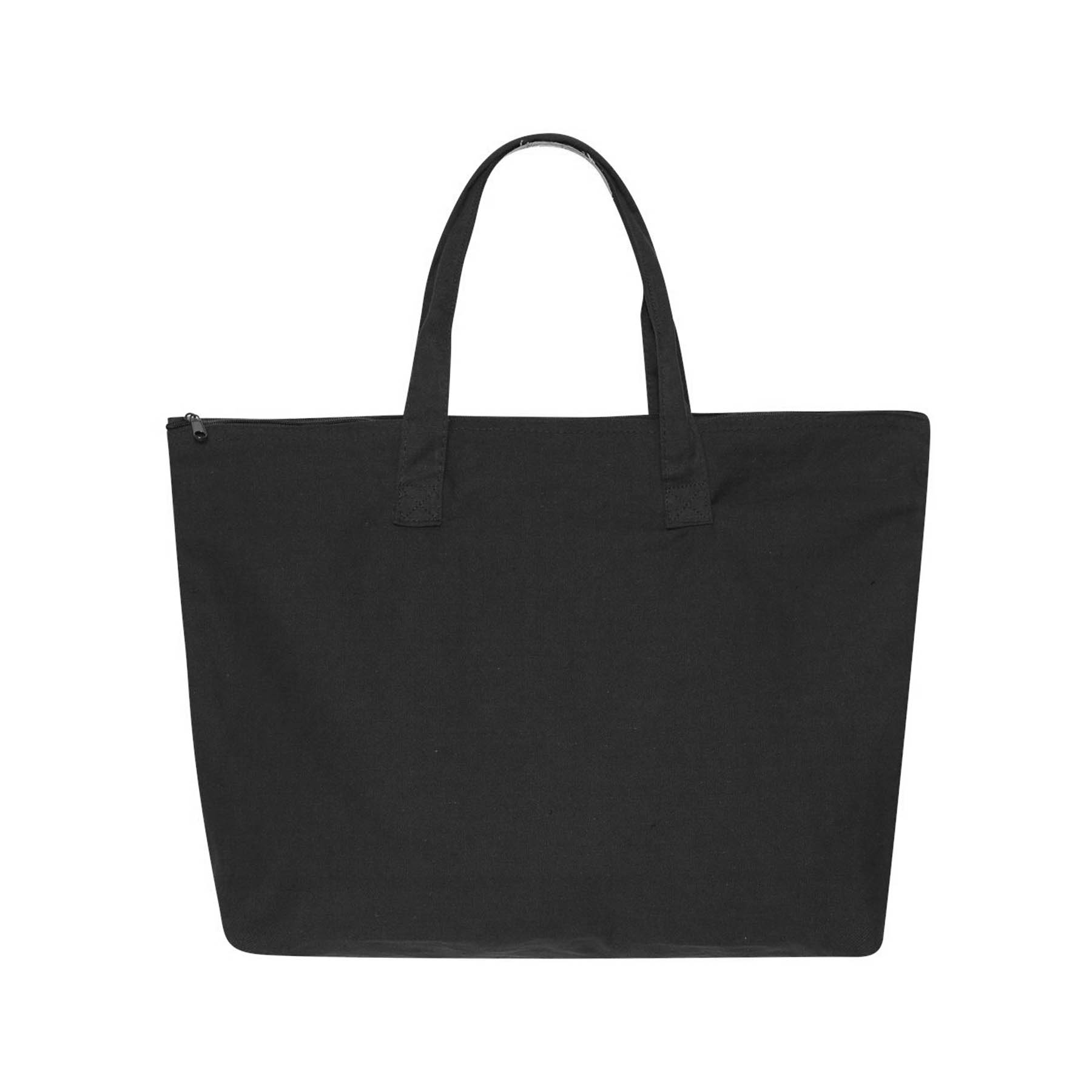 10 oz. Large Zippered Canvas Tote 3