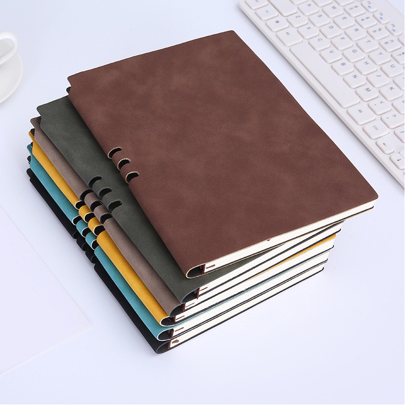 Lined Journal Soft Cover Notebook with Pen Loop 2