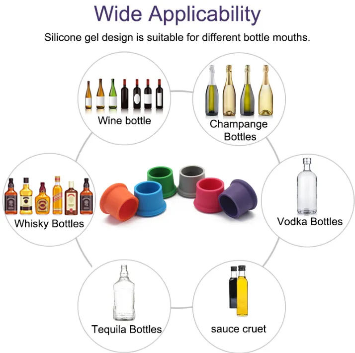 Silicone Wine Stopper 8
