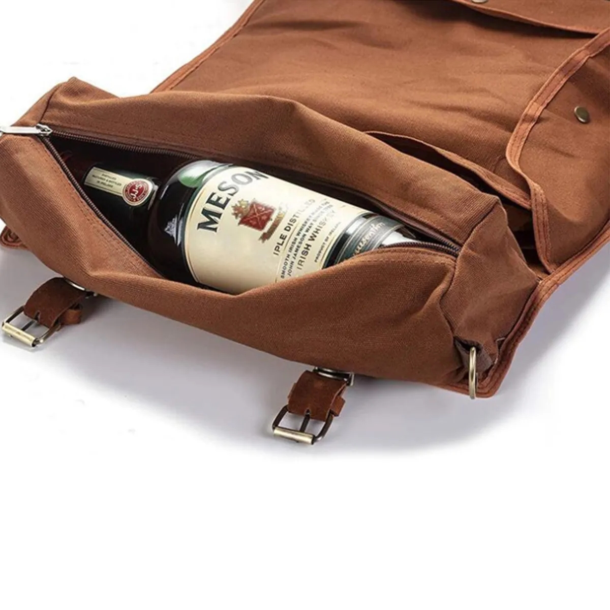 Canvas Bartender Tool Roll Up Organizer Travel Bag 3