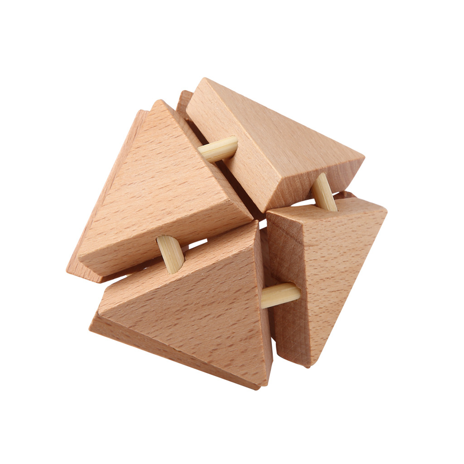 Wooden Brain Teaser Puzzle Ball 5