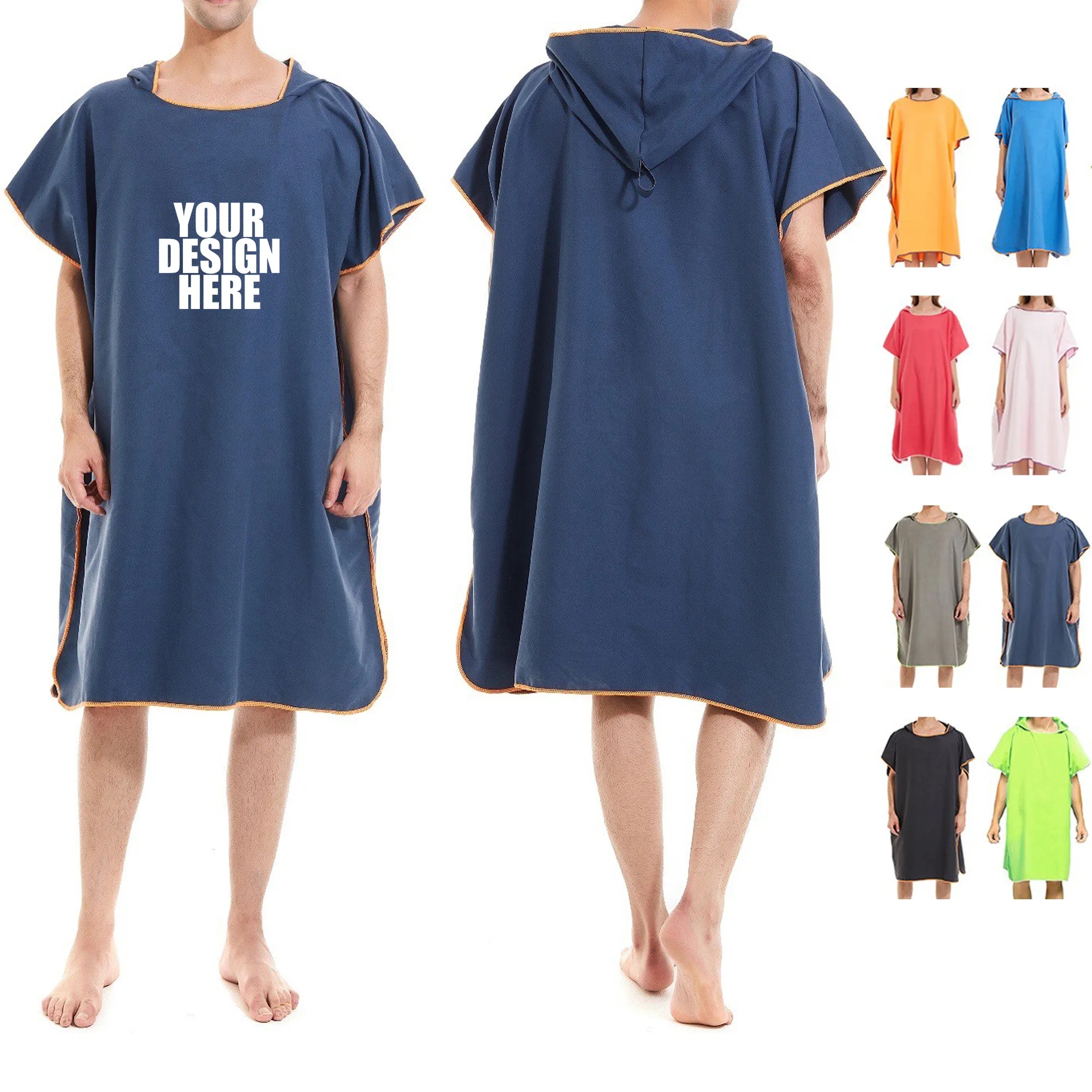 Microfiber Beach Towel Poncho 3