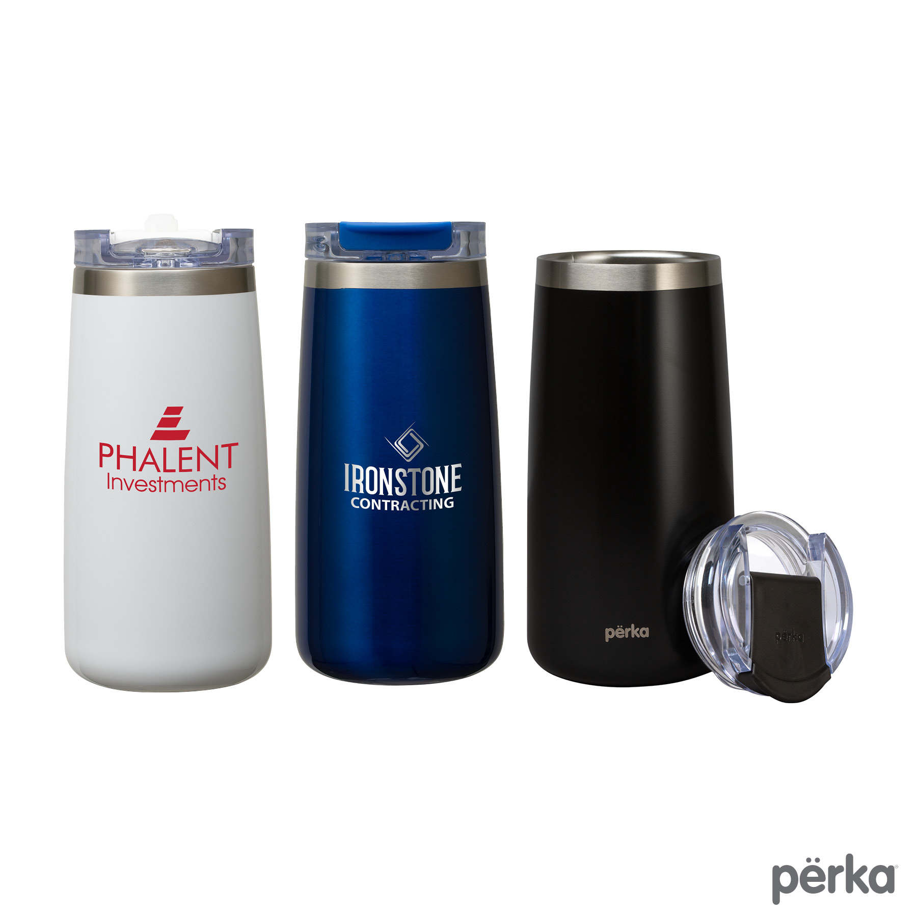 Perka® Erie 16 oz. Double Wall Stainless Steel Tumbler 32