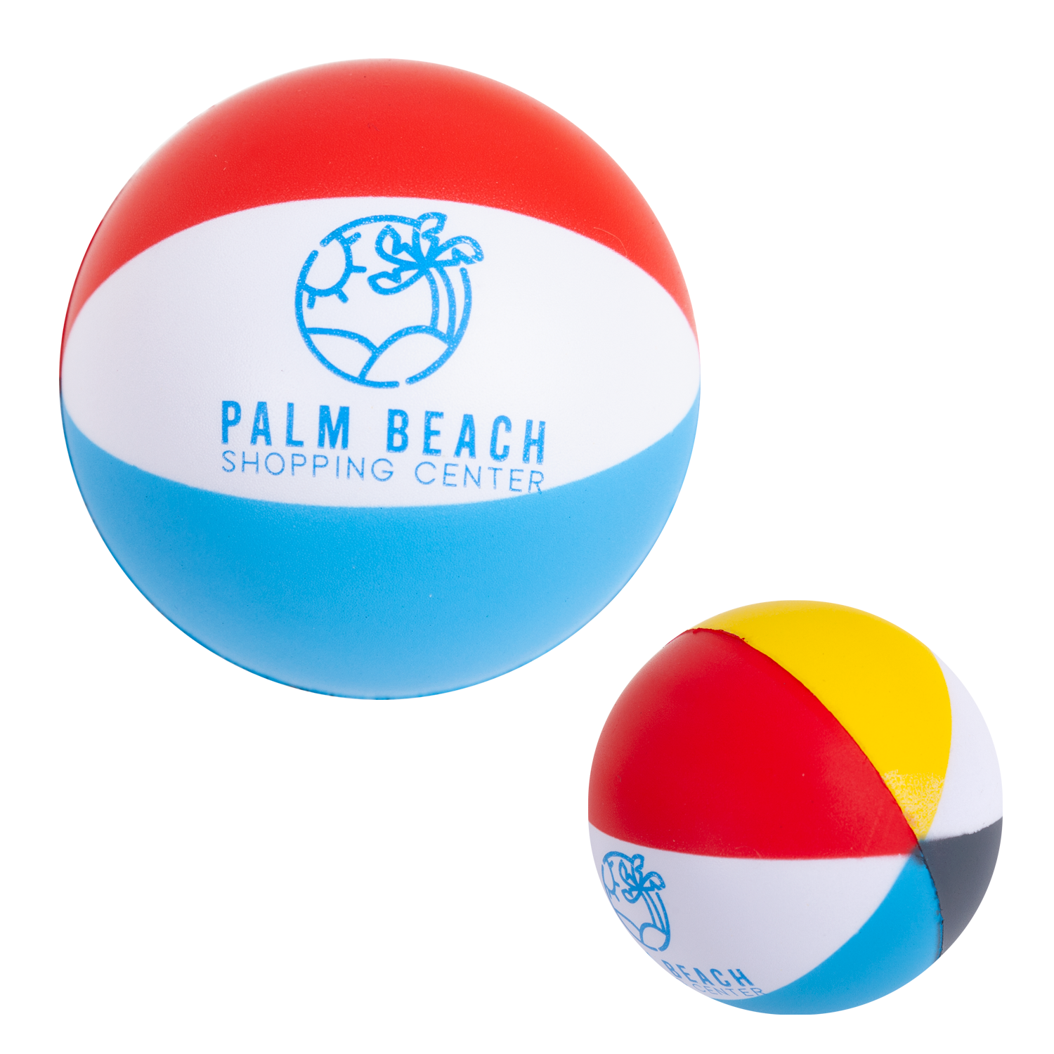 Beach Side Stress Ball (1 Color Imprint) 1
