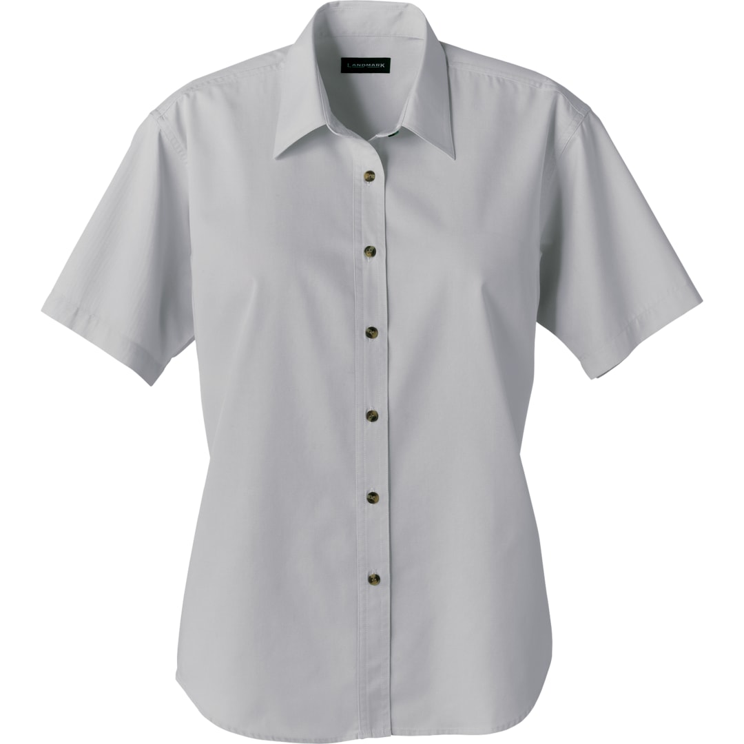 Women's SHORT SLEEVE DRESS SHIRT 129
