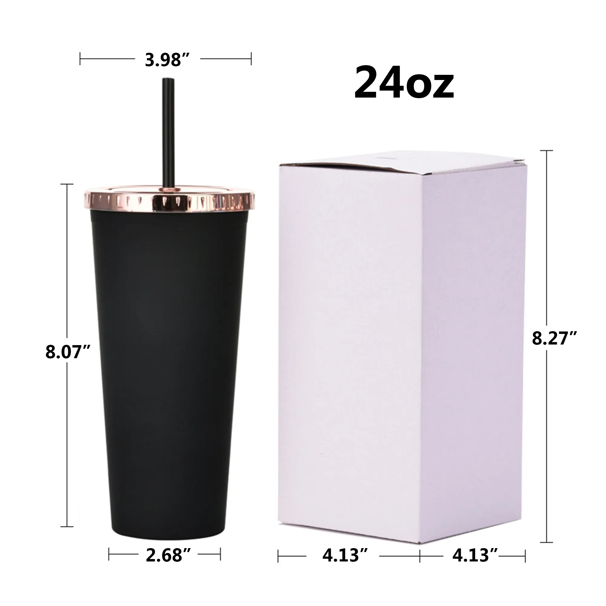 Double Straw Tumbler 12