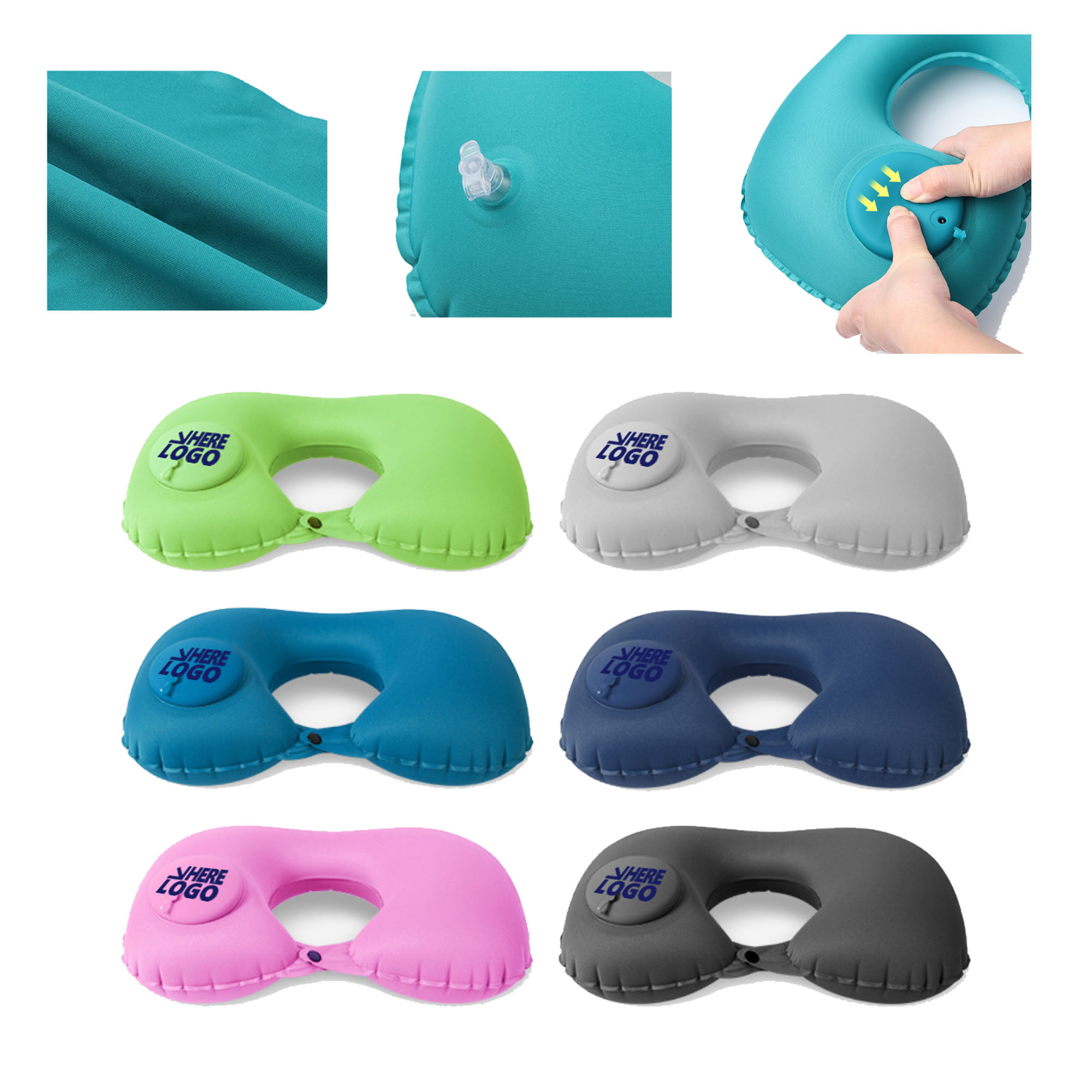 MOQ200 Press-Type Inflatable Pillow 1