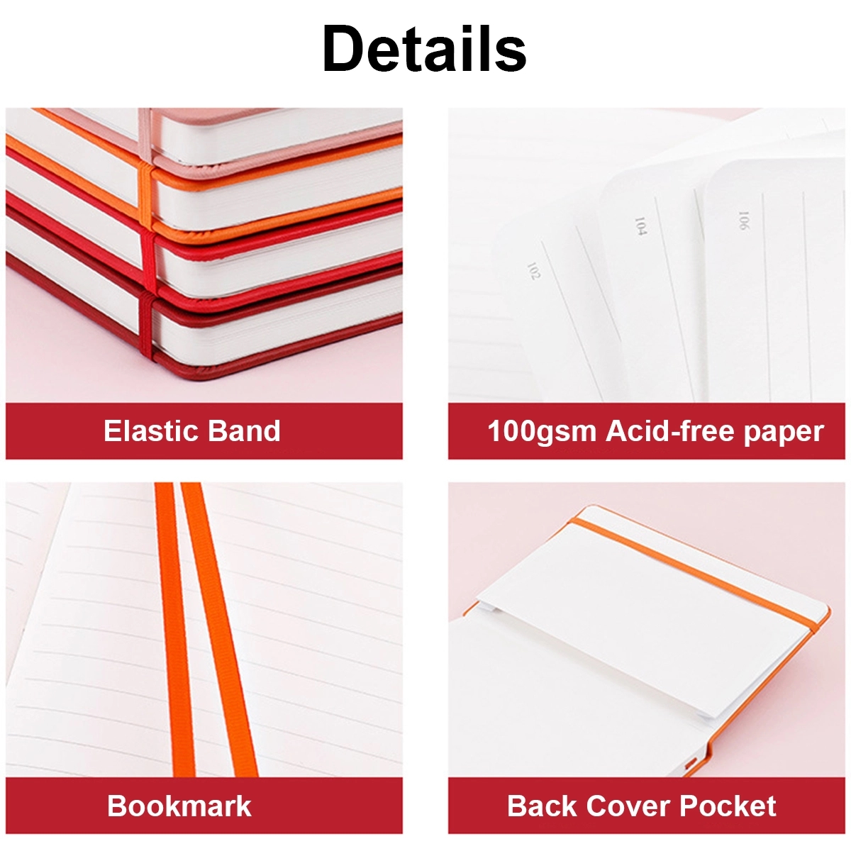 A5 Pu Hard Cover Notebook 2