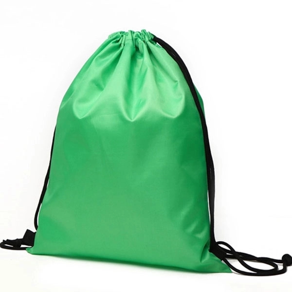 Ultra Light Polyester Drawstring Backpacks - 13" W x 16" H 7