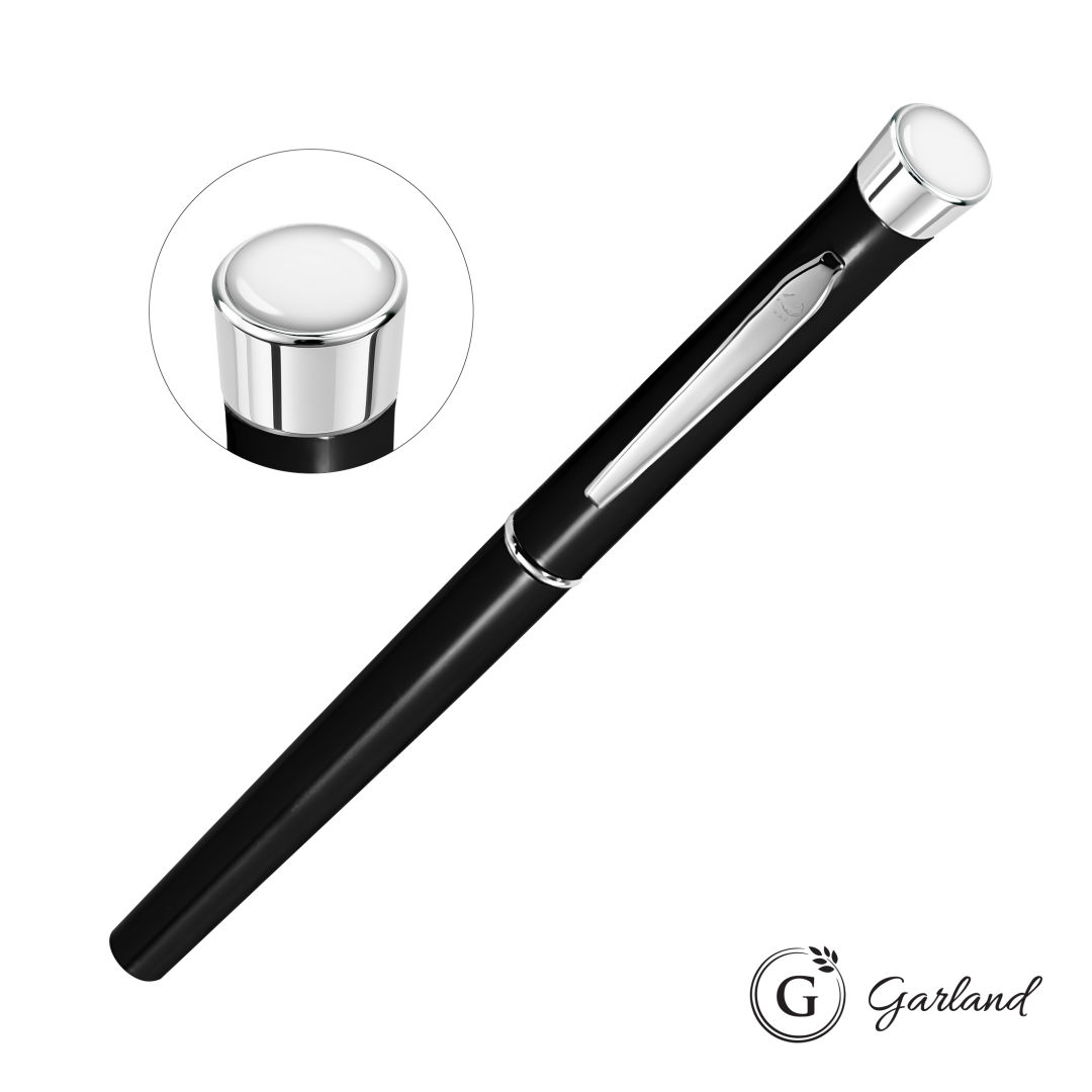 Garland® Color Custom Rollerball Pen - Chrome Accent 1
