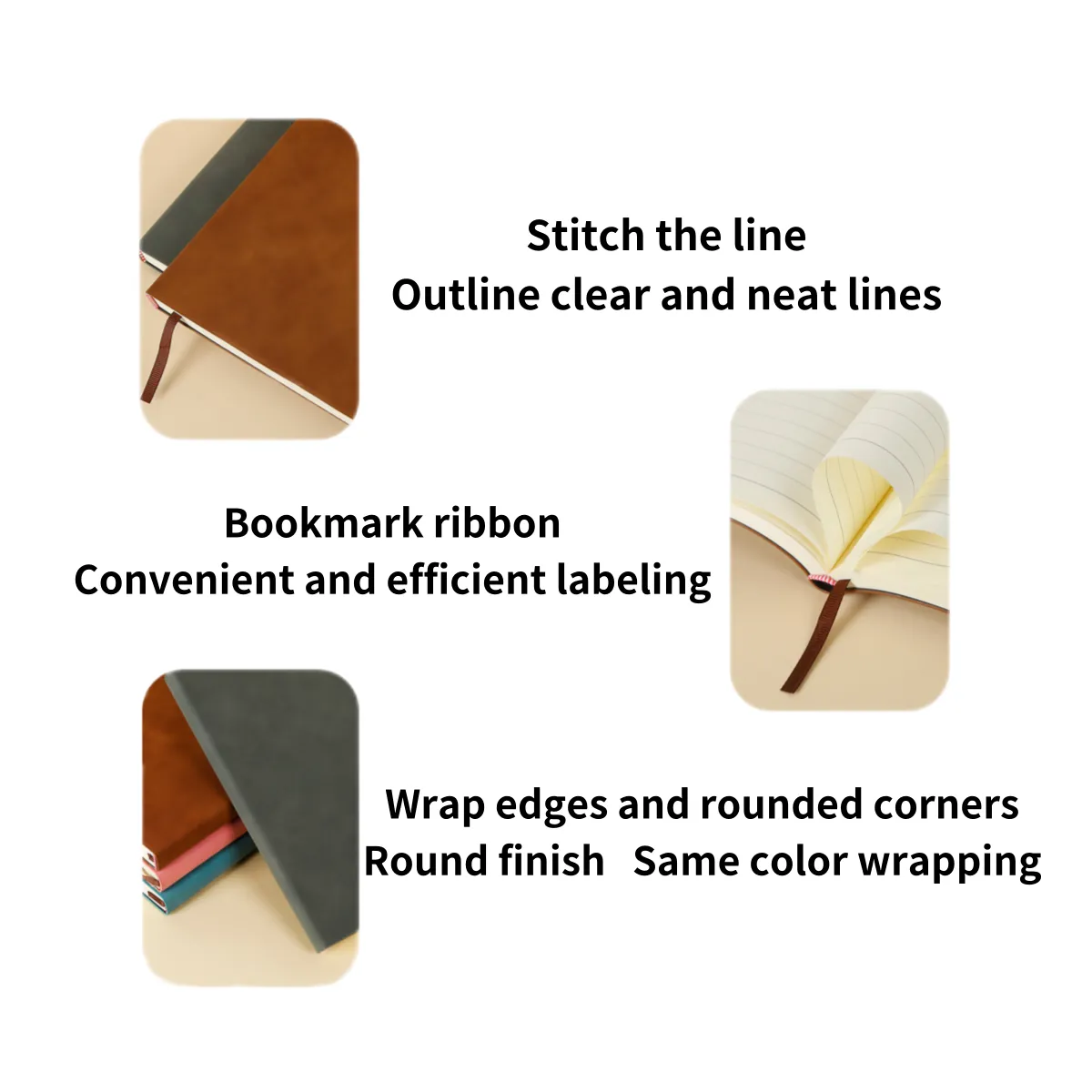 Custom Simplified And Thickened Business Notebook 1