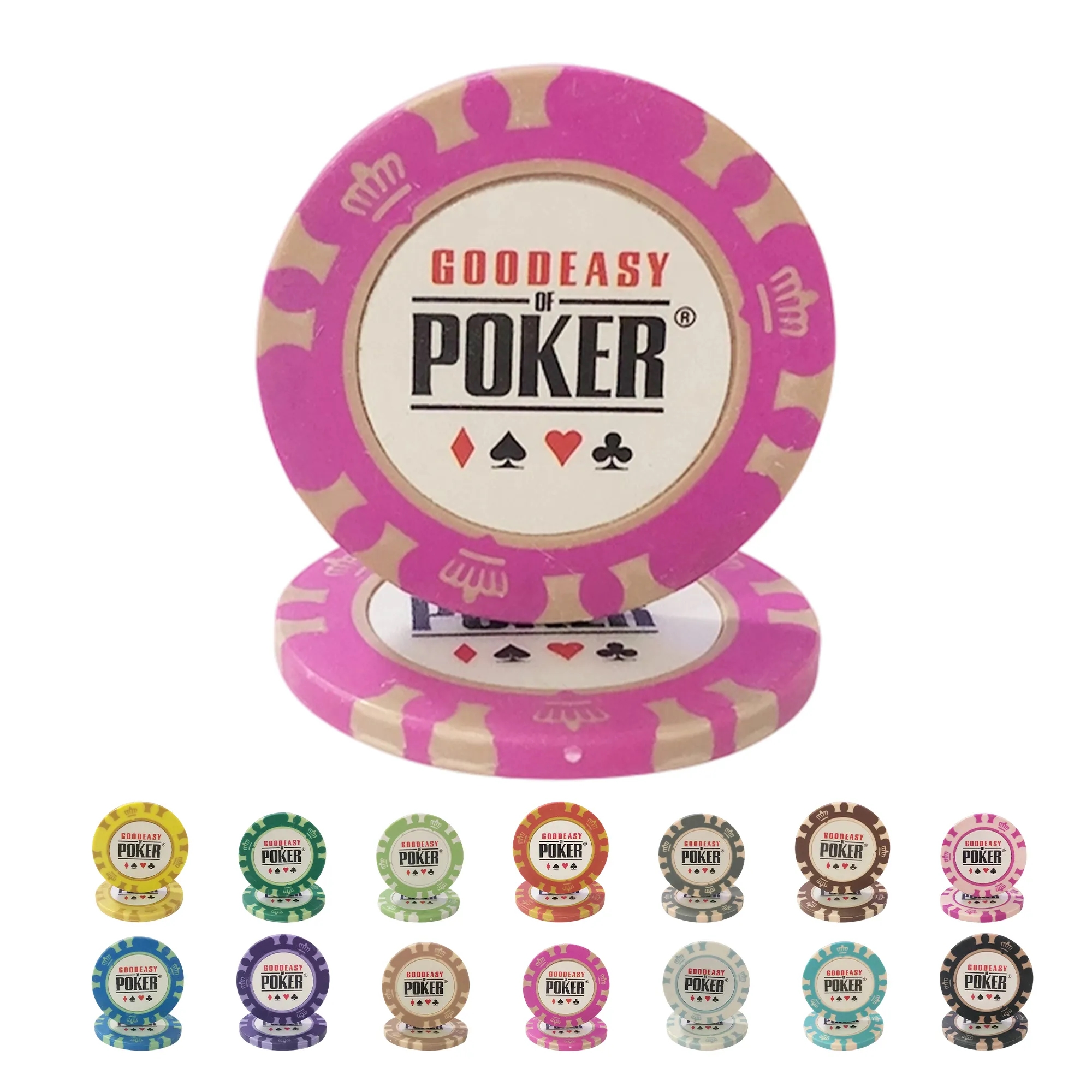 Premium Clay Poker Chip ABS Durable 13