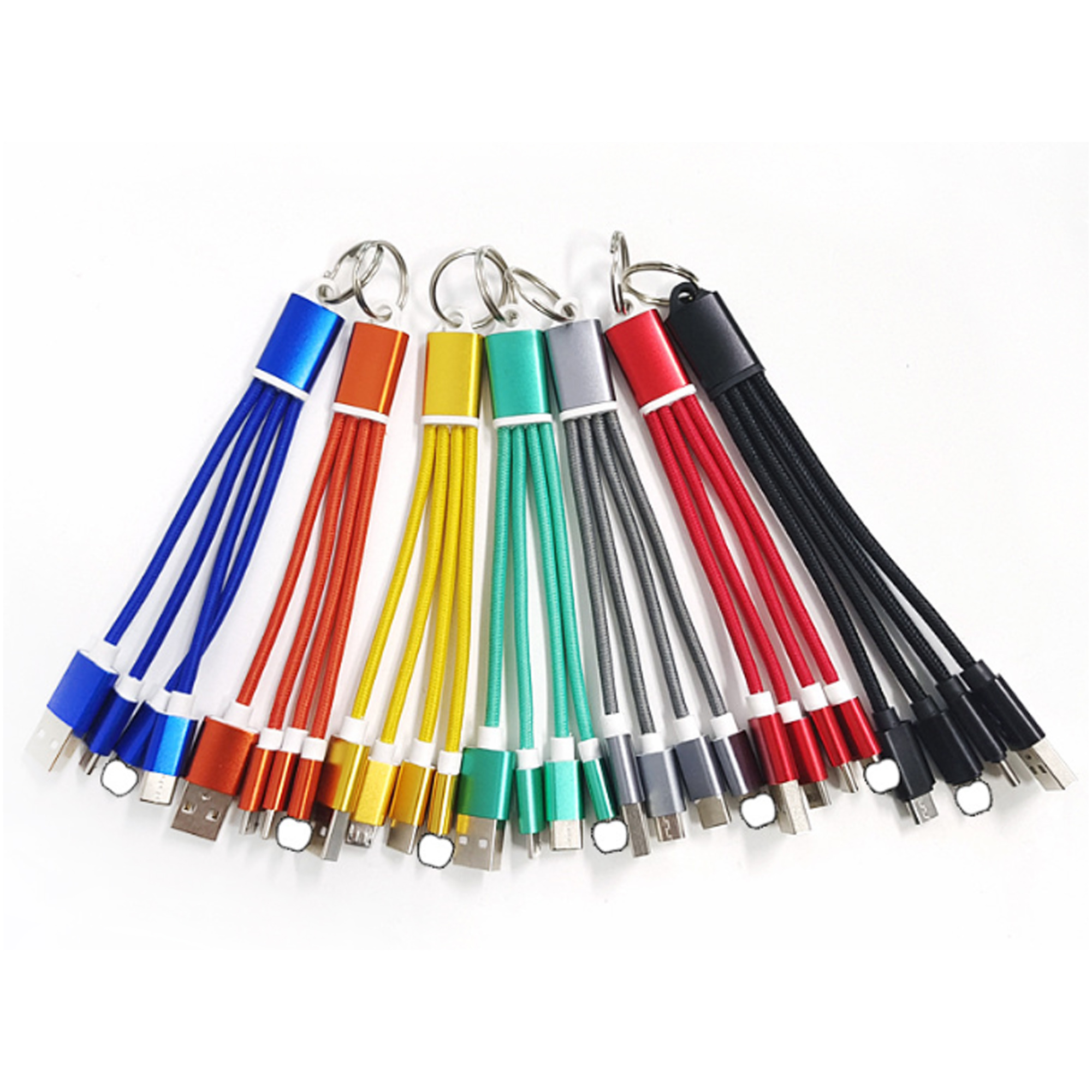 3-in-1 Braided Multi-Device Charger Cable 2