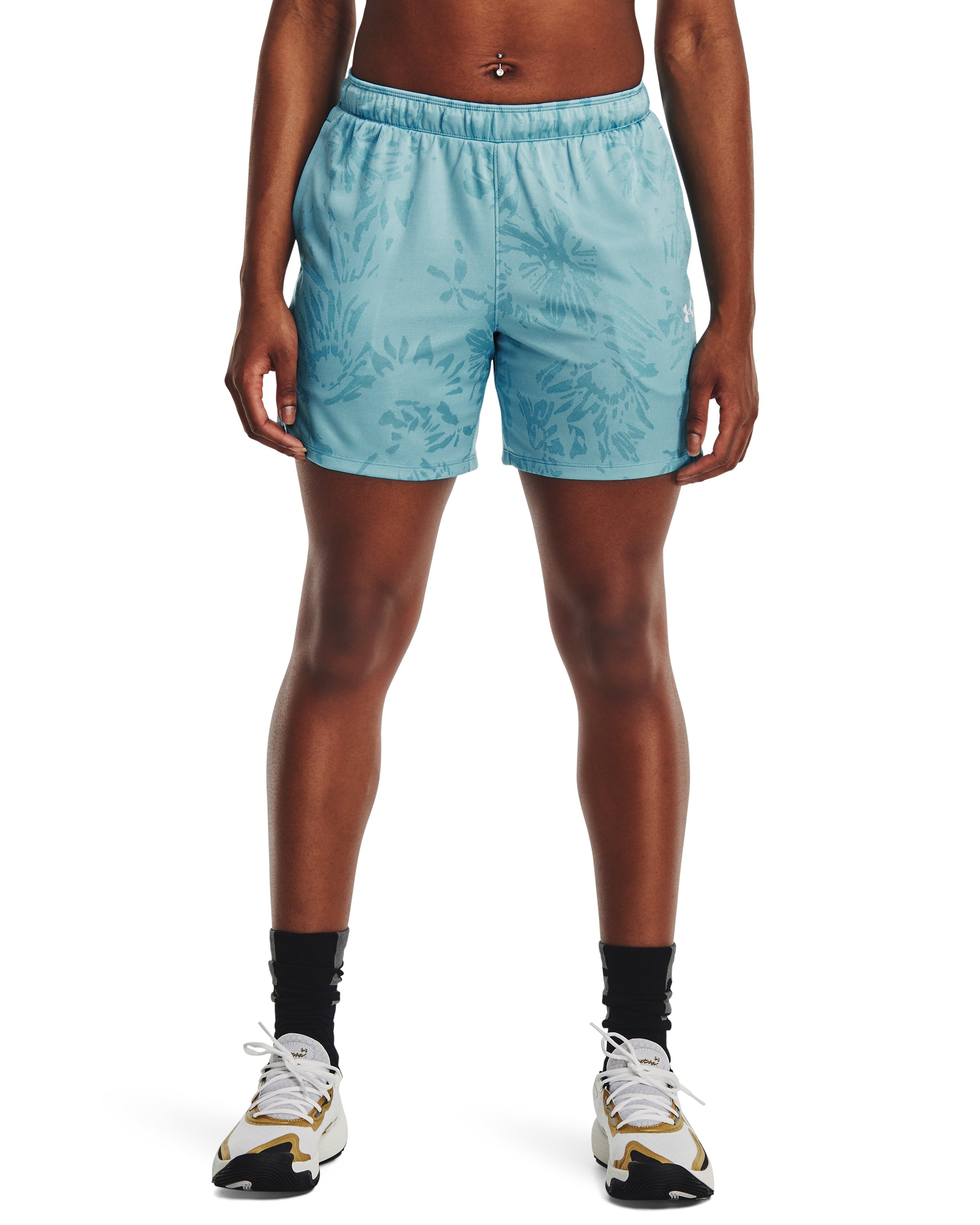 Women's UA Hoops Jacquard Shorts 2
