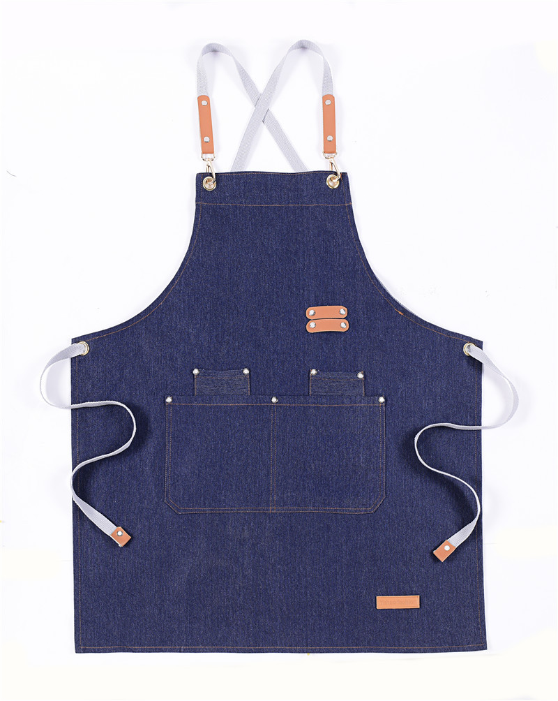 26" W X 30" L Denim Kitchen Aprons 1
