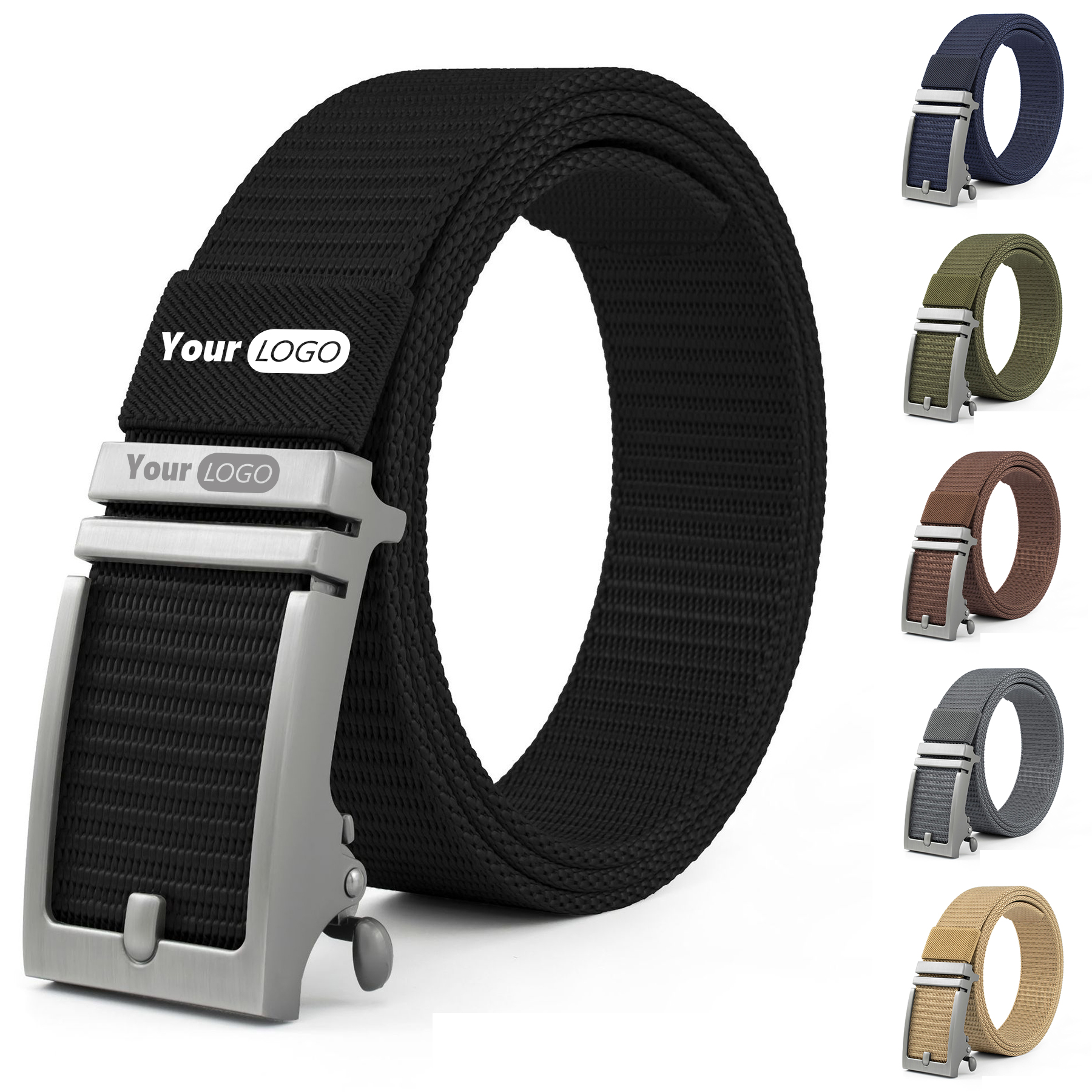 Mens Fashion Belt Nylon Fabric 9