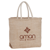 Herringbone Jute Tote 29