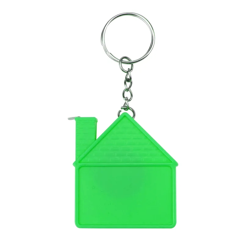 House Shape Tape Measure With Key Chain 3