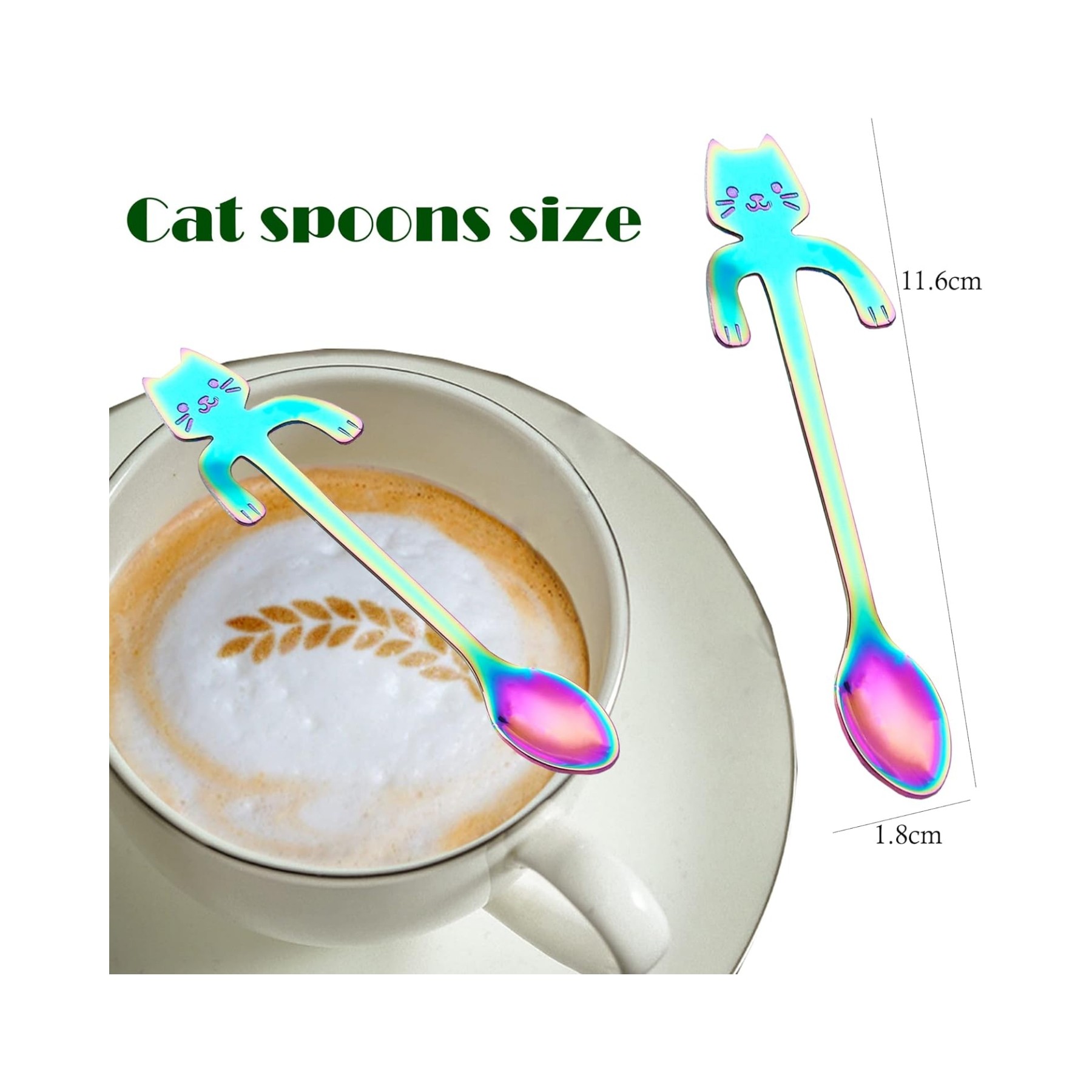 Cat Spoon Coffee Tea Spoon 2