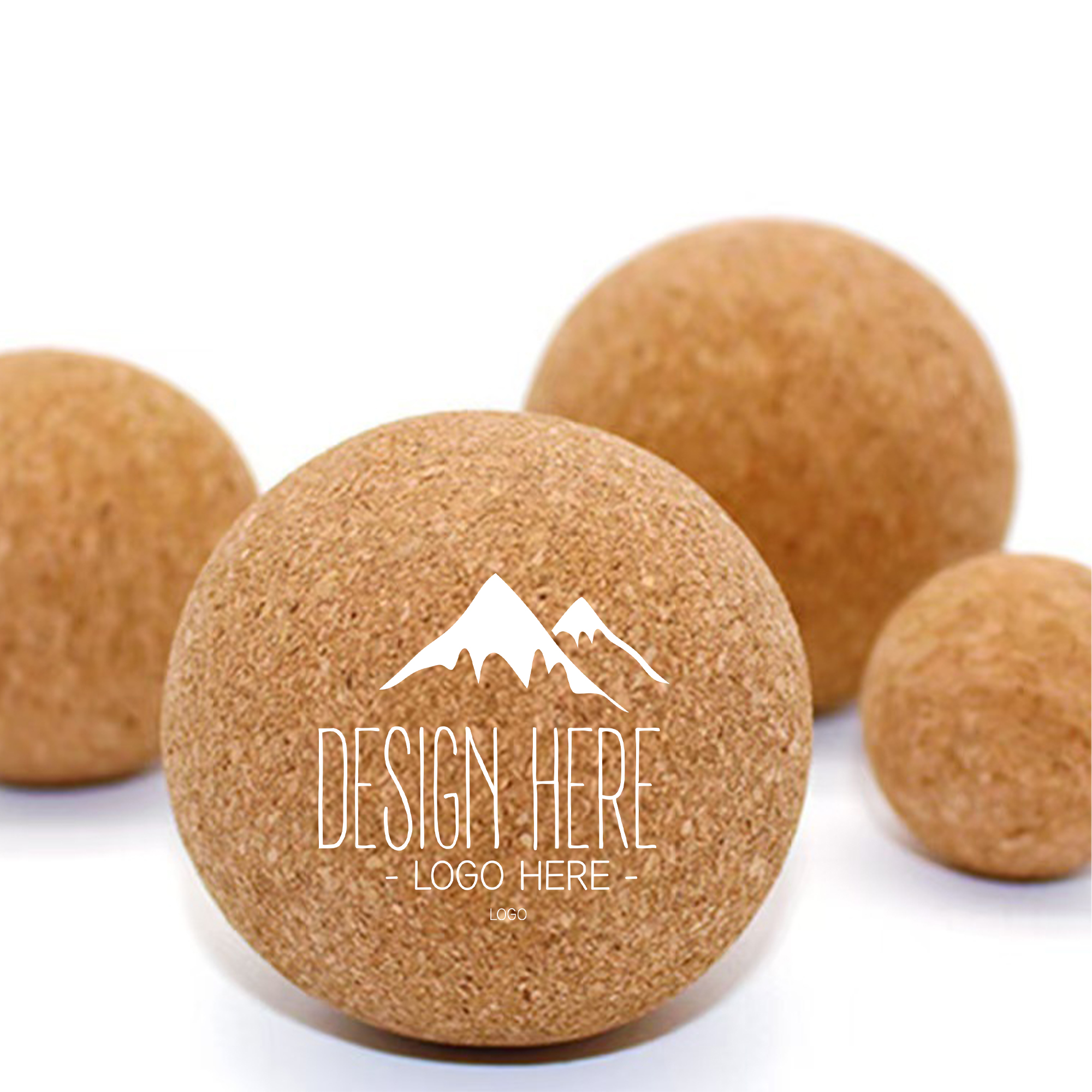Cork Massage Ball Yoga Lacrosse 1