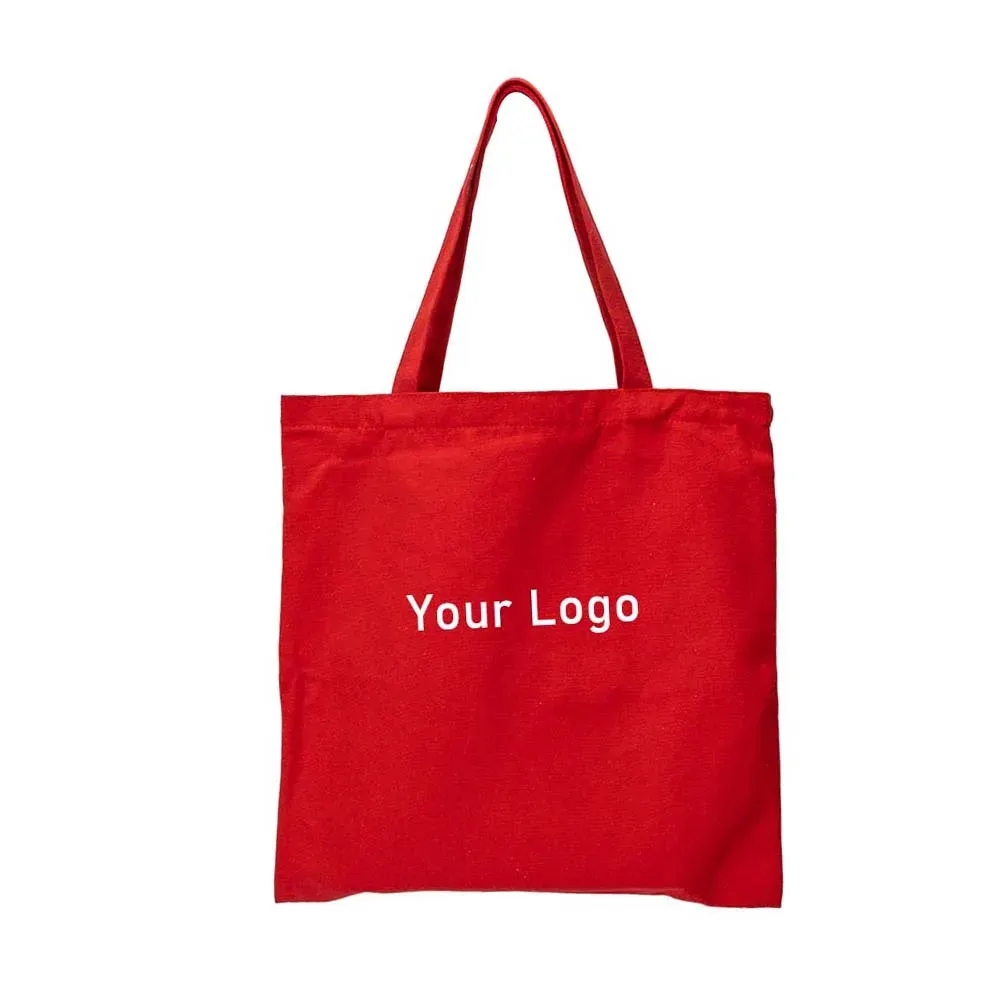 Extra Large Custom Cotton Canvas Tote Bag, custom tote bag with logo imprint 12