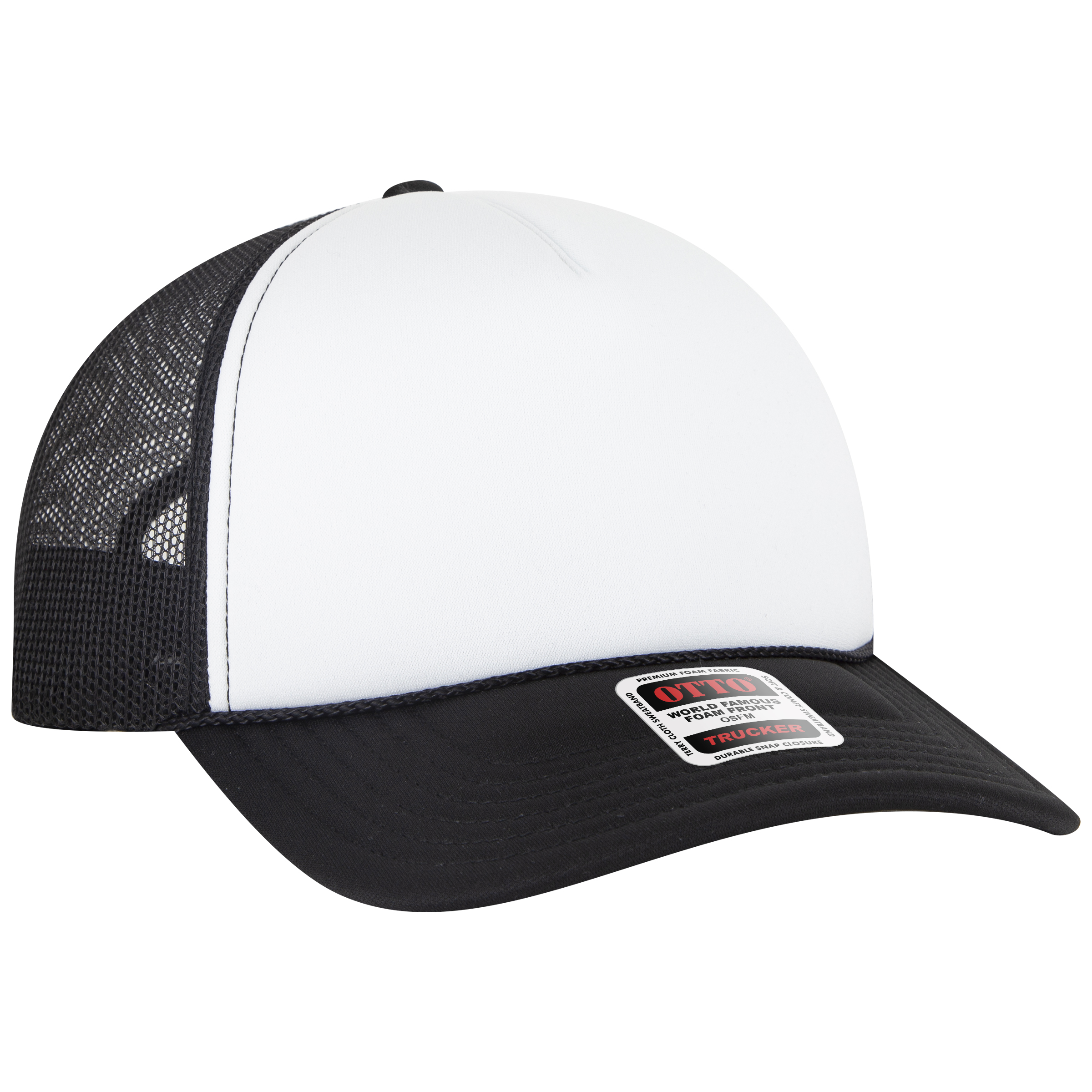 OTTO CAP® 5 Panel Low Profile Mesh Back Trucker Hat 19
